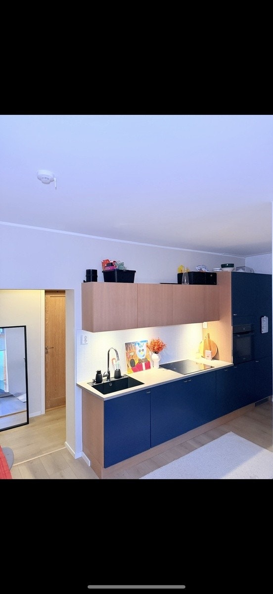 Stort moderne kjøkken Galleribilde