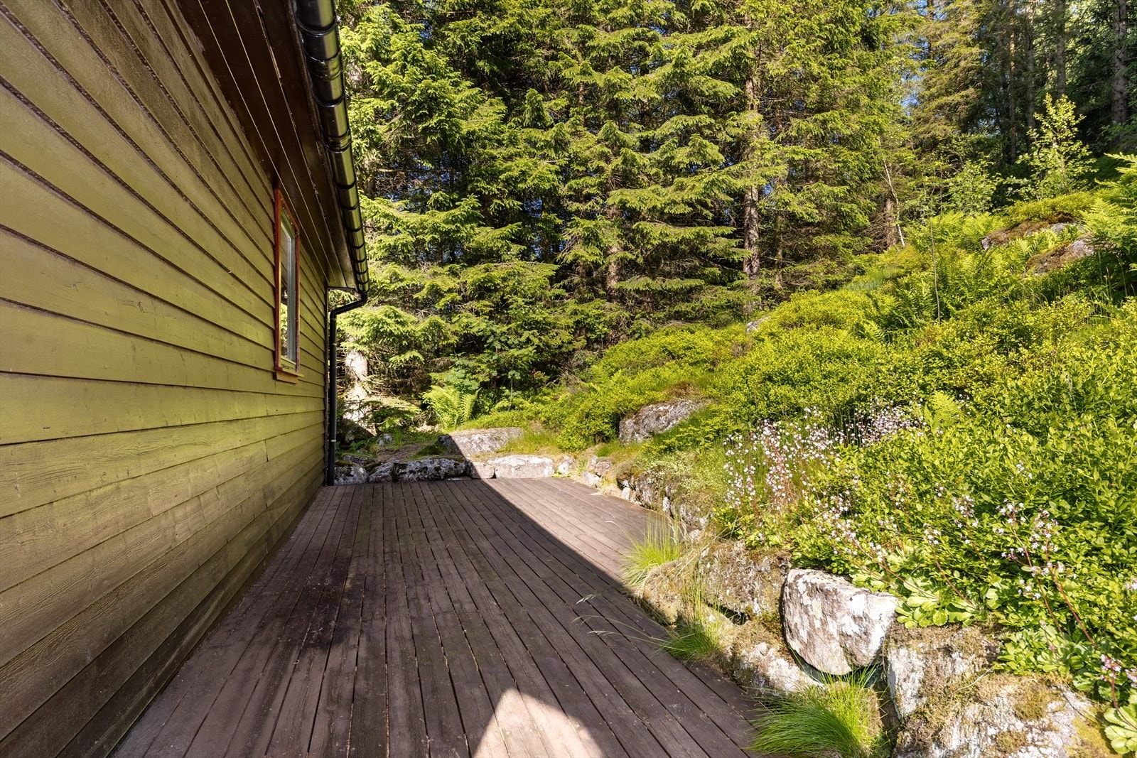 Bakside - m/terrasse Galleribilde