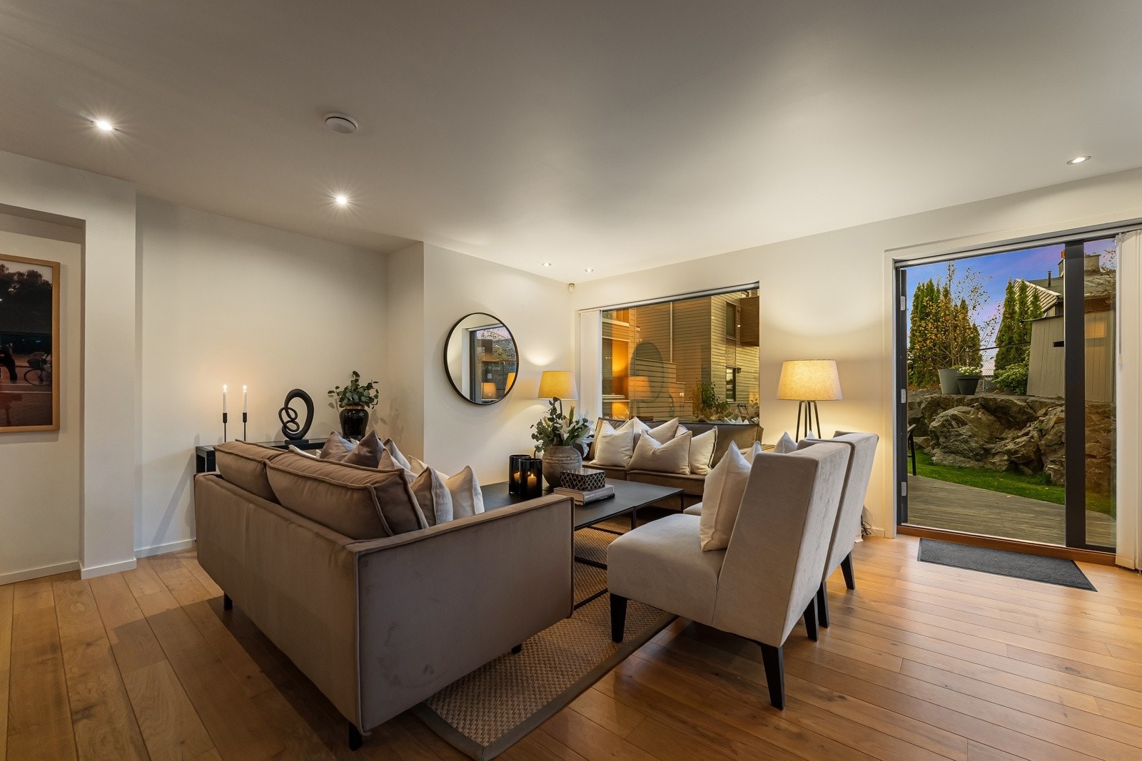 Kveldsstemning. Galleribilde