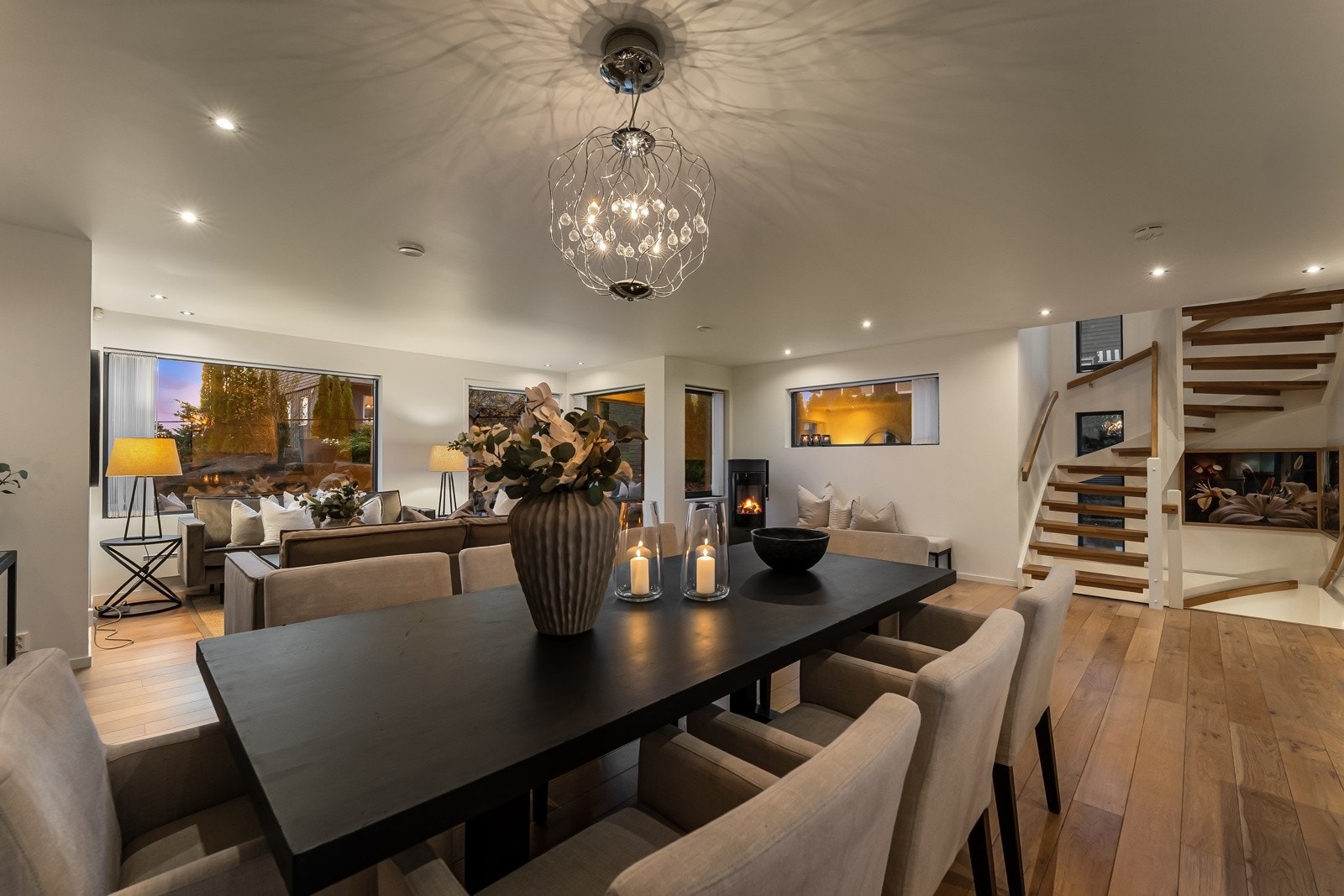 Kveldsstemning. Galleribilde