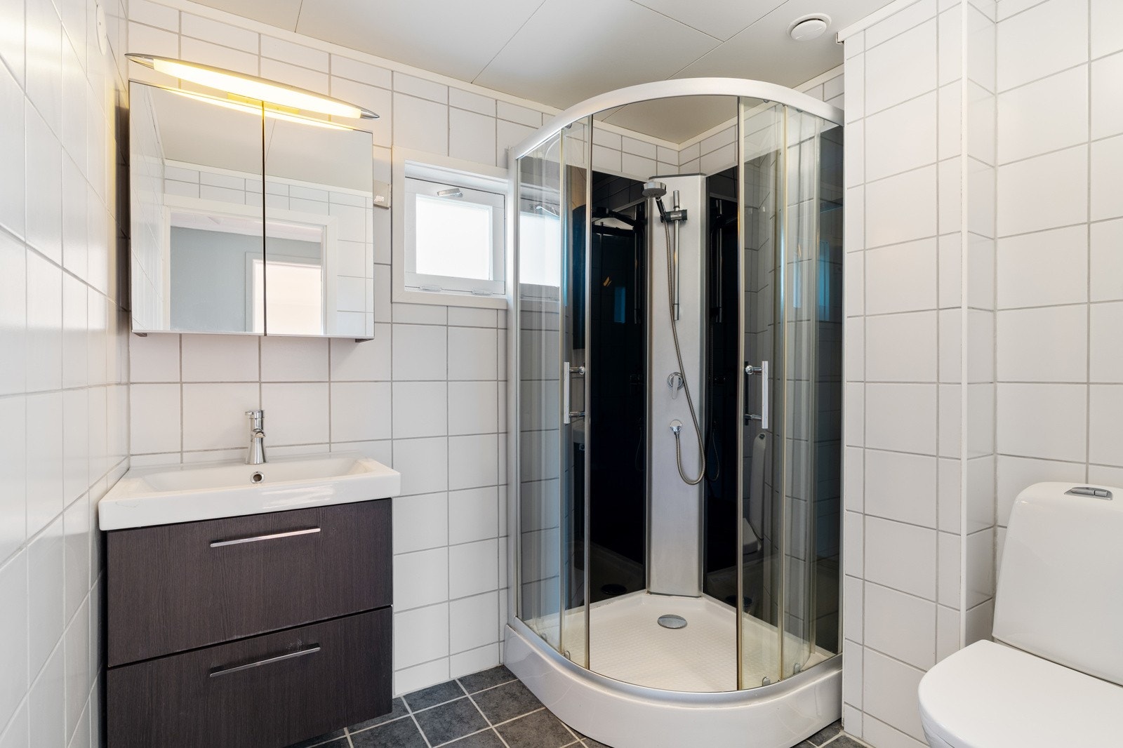 Pent oppgradert bad/wc Galleribilde