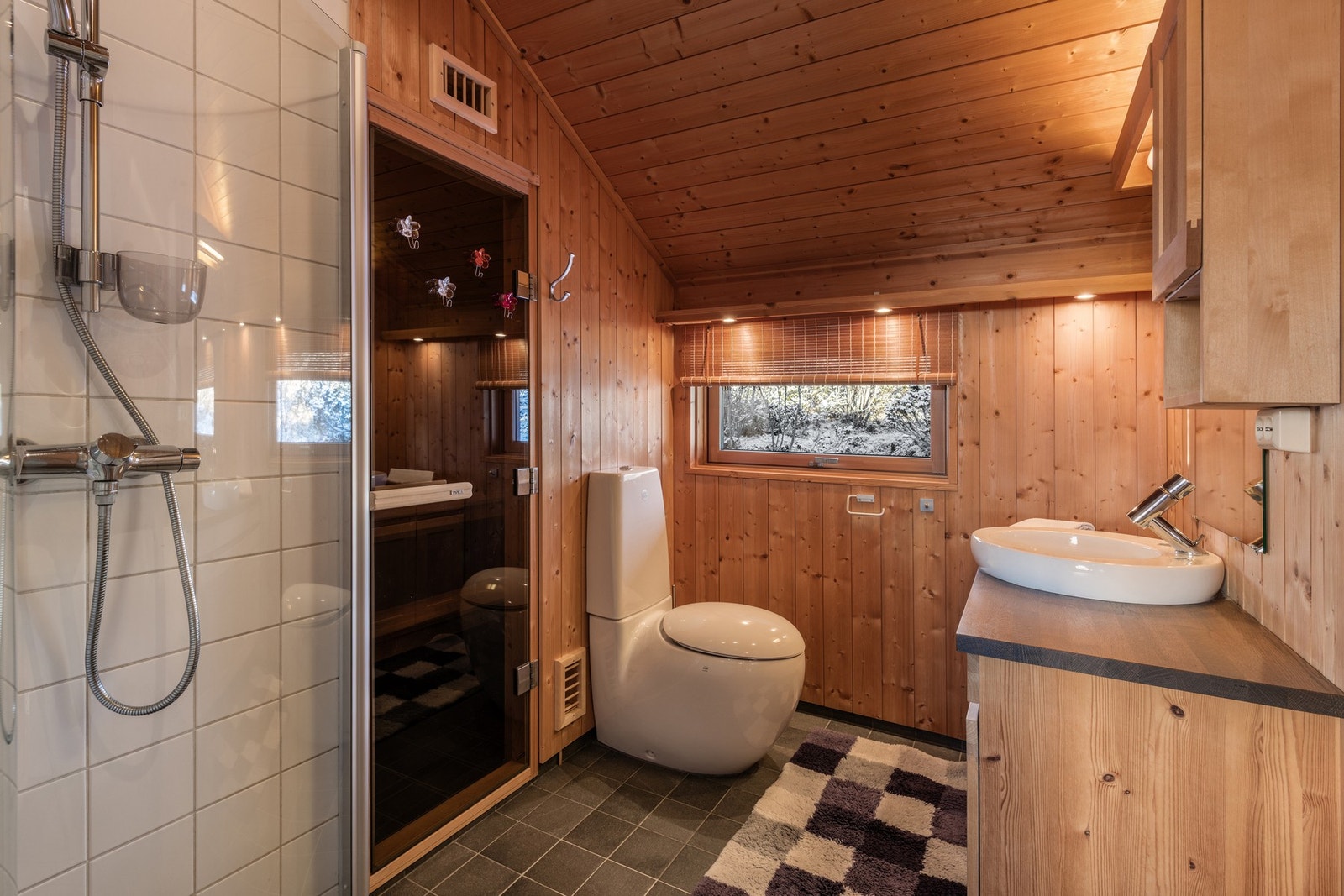 Bad med badstue Galleribilde