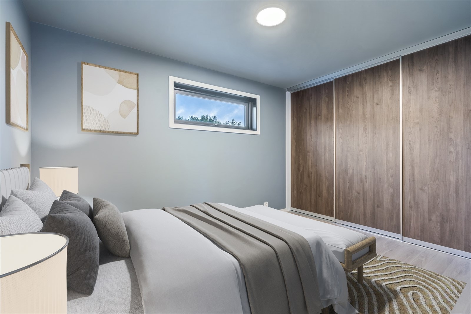 Bildet er digitalt møblert Galleribilde