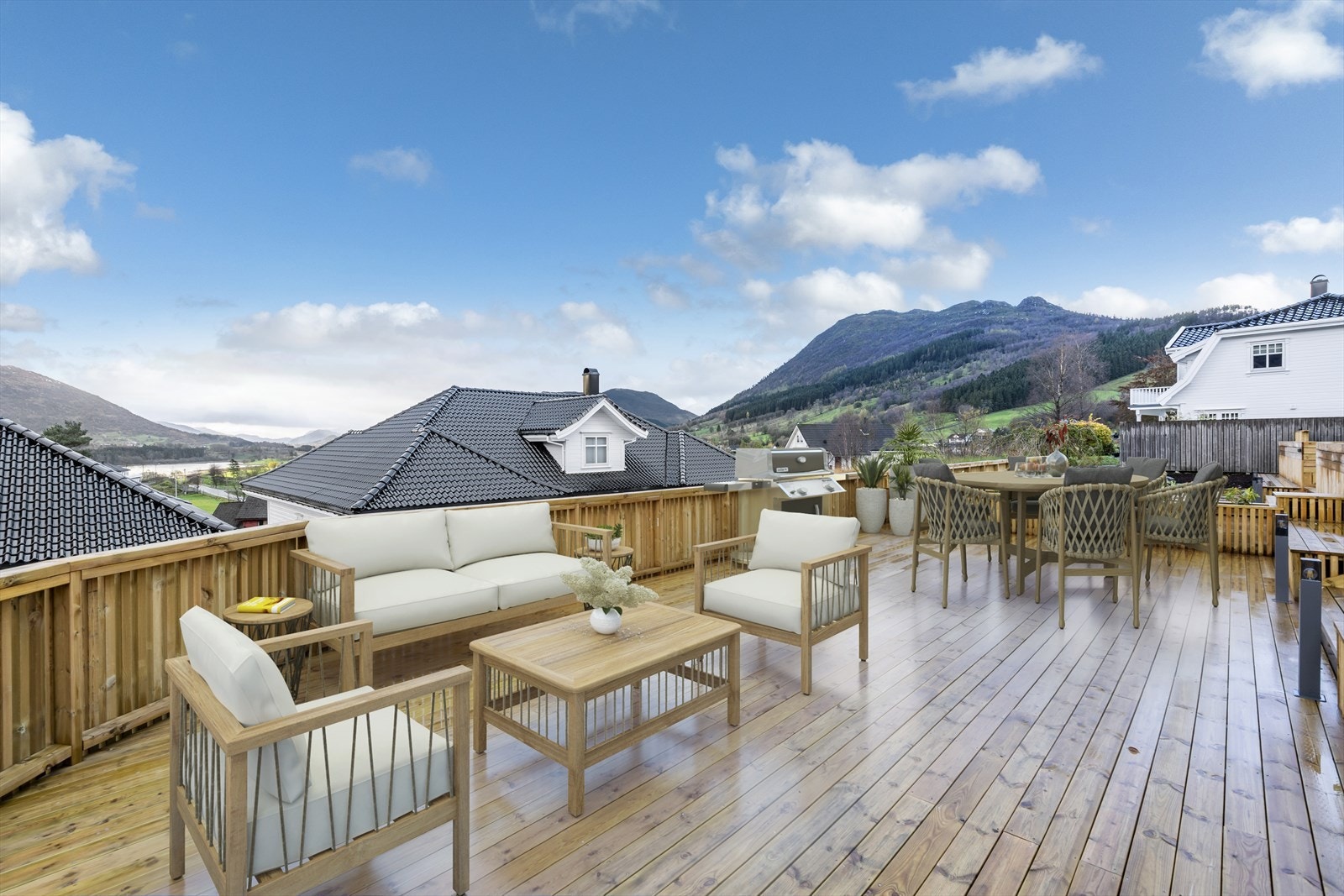 Bildet er digitalt møblert Galleribilde