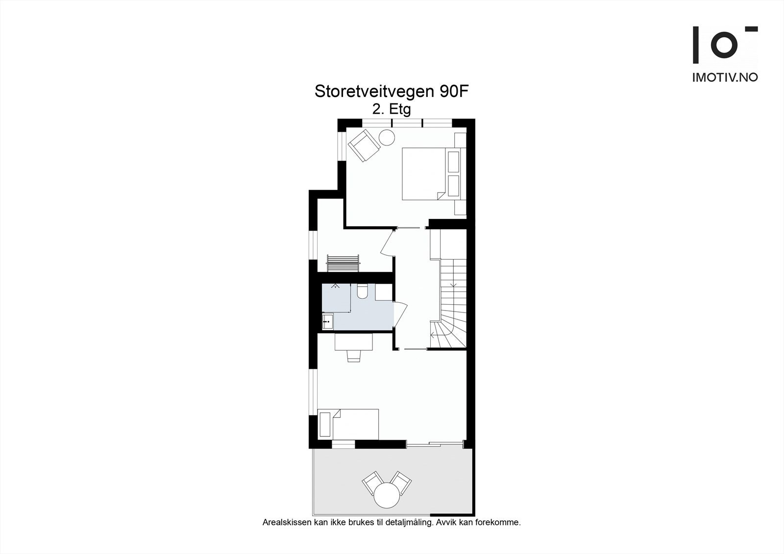 Plantegning - Andre etasje. Galleribilde