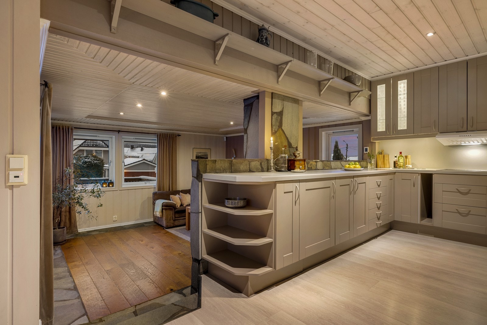 Kveldsstemning. Galleribilde