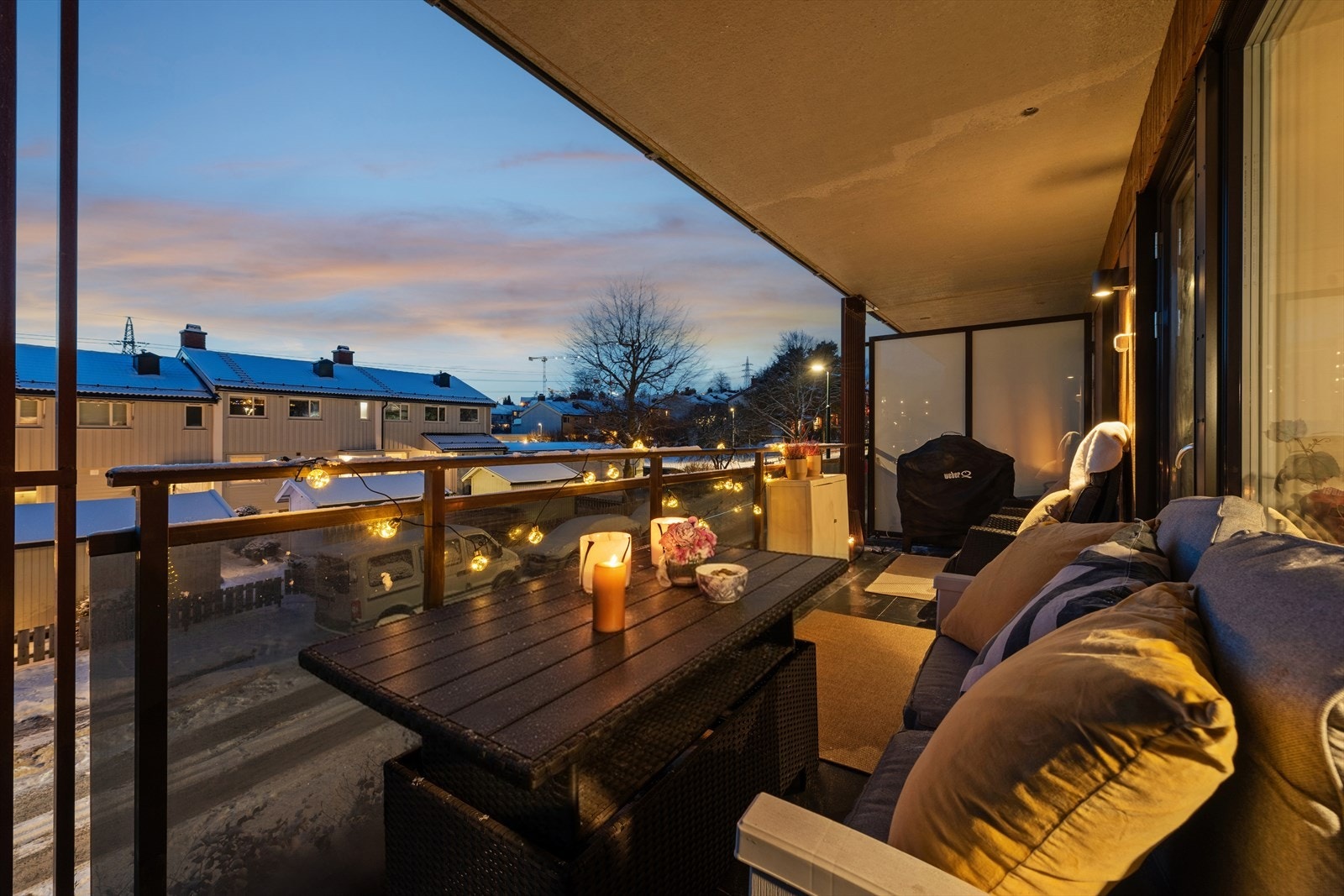 Perfekt sted for avslapning med kveldssolen som bakteppe. Galleribilde