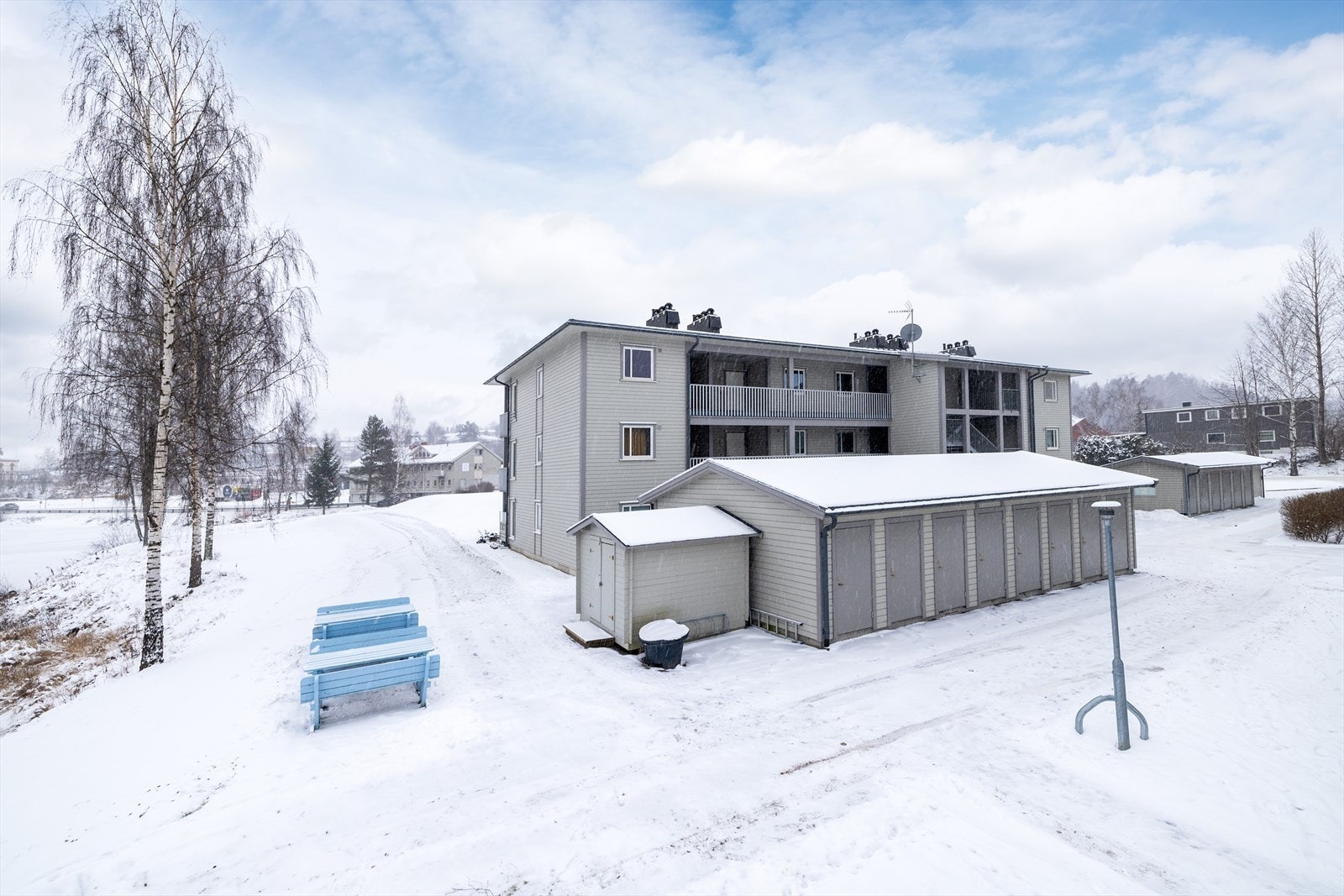 Det følger en sportsbod med hver leilighet Galleribilde