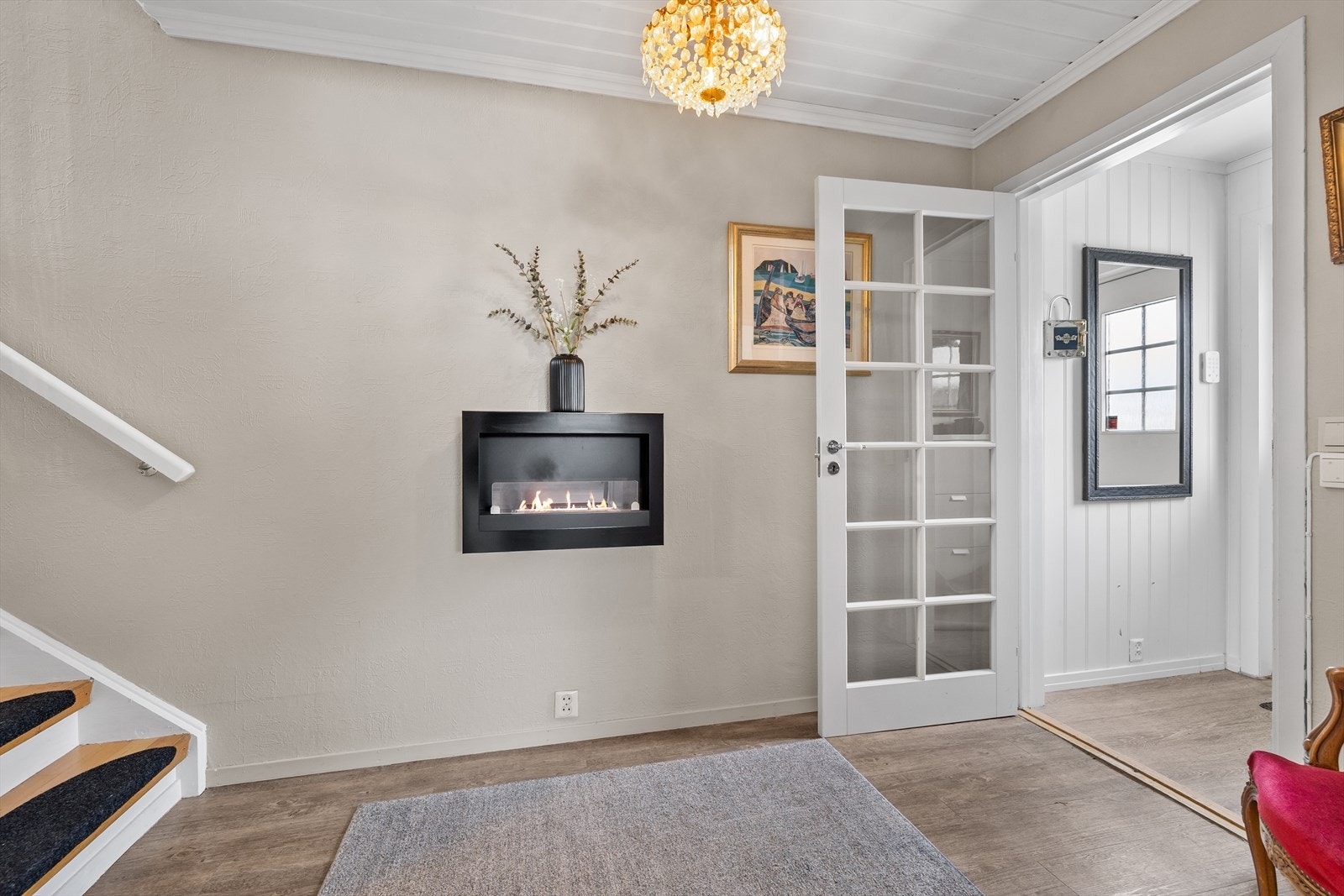 I gangen finner du en hyggelig biopeis fra 2025. Galleribilde