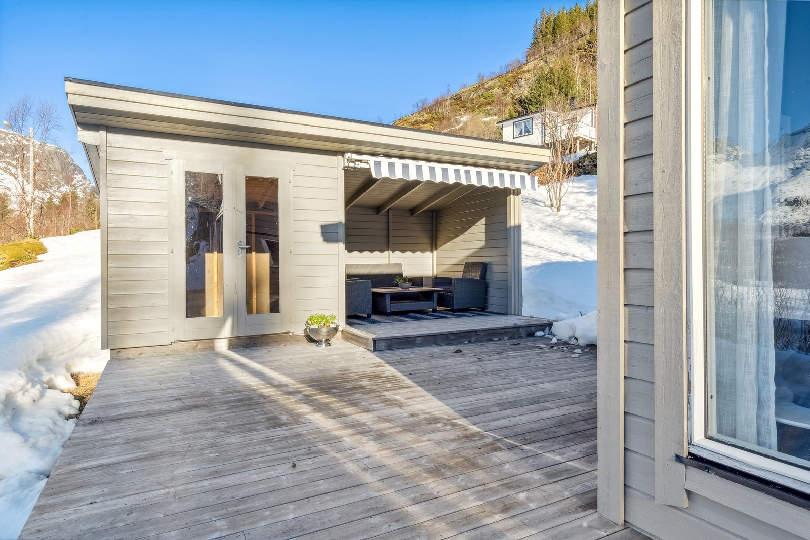 Her kan man nyte kvalitetstid sammen med sine nære på varme sommerdager. Galleribilde