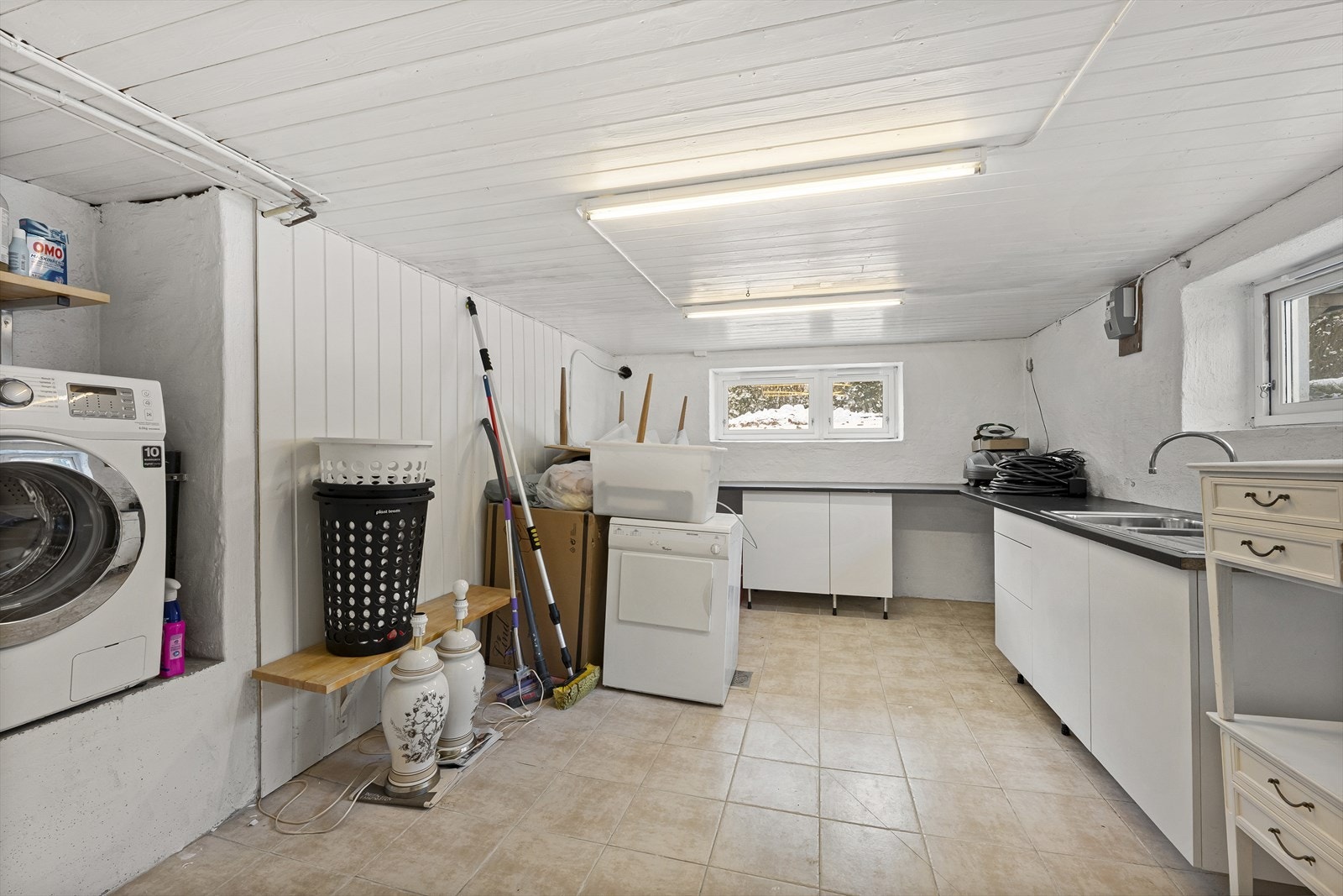 Vaskerom i kjeller Galleribilde