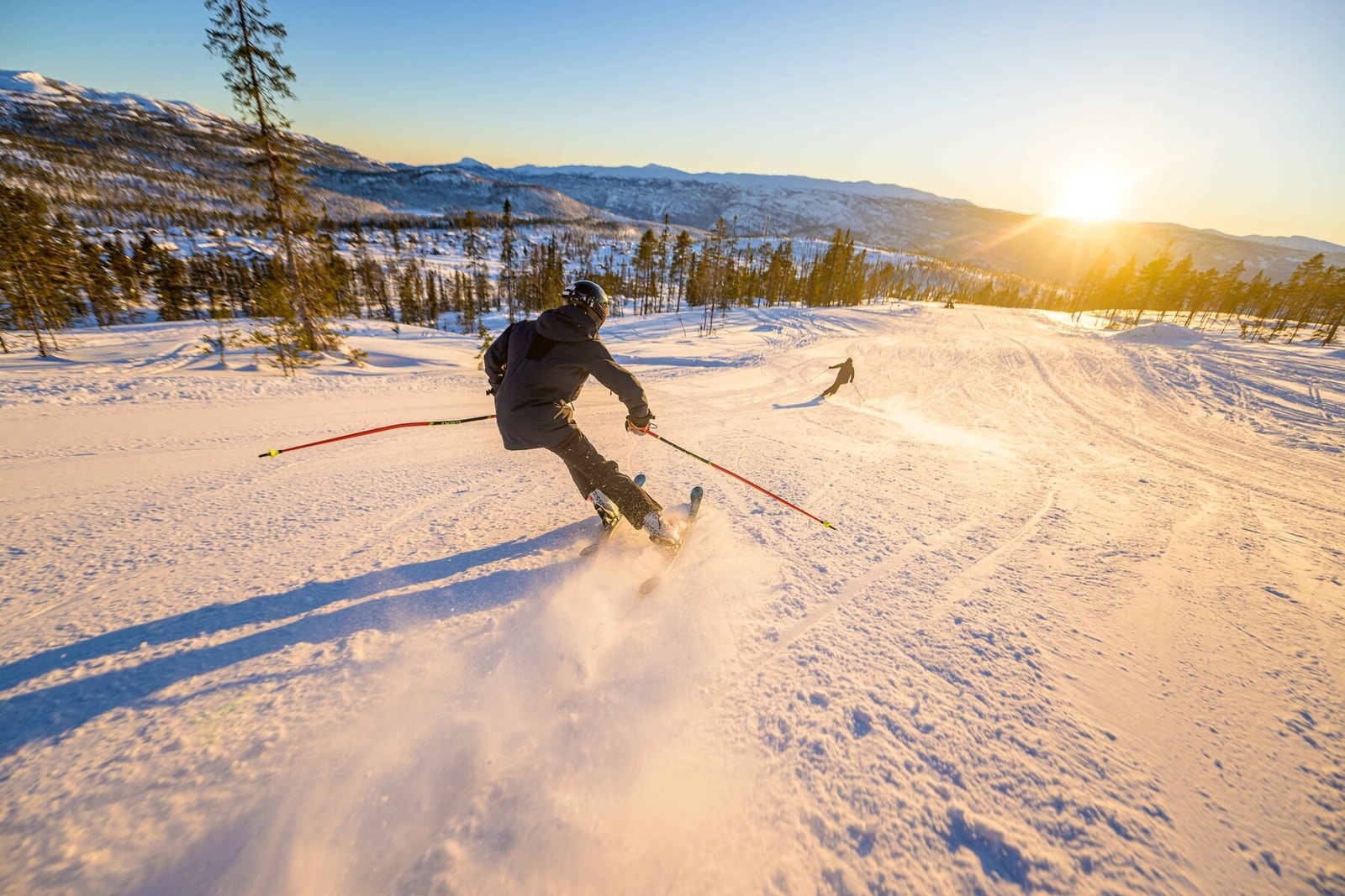 Fra alpinanlegget på Turufjell Galleribilde