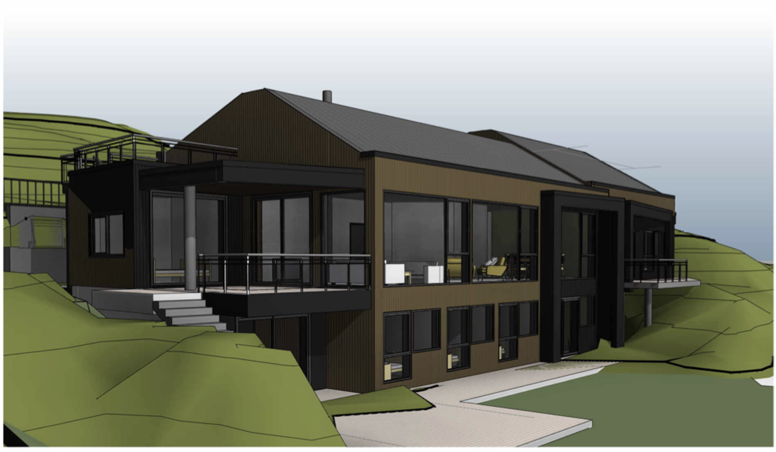 Idyllisk beliggenhet, godkjente tegninger for bolig med 3 enheter. Sjøparsell medfølger! Galleribilde