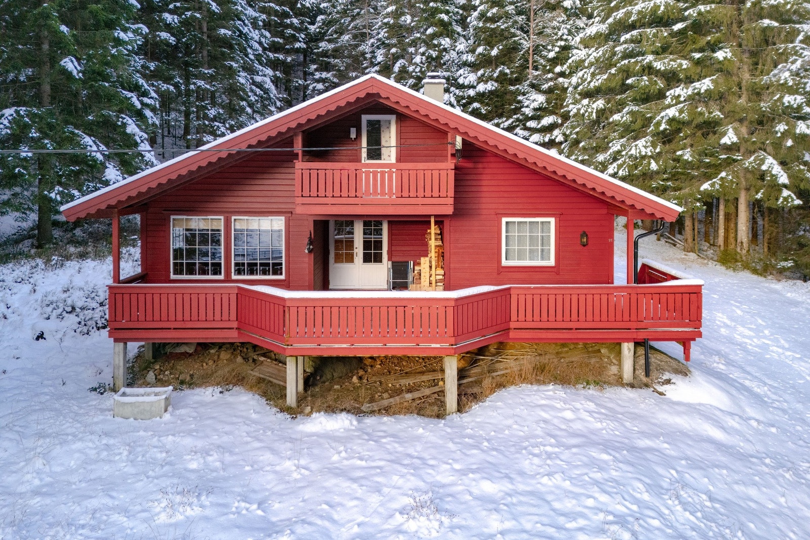 Velkommen til usjenert hytte. Foto; Joakim Hagen Galleribilde