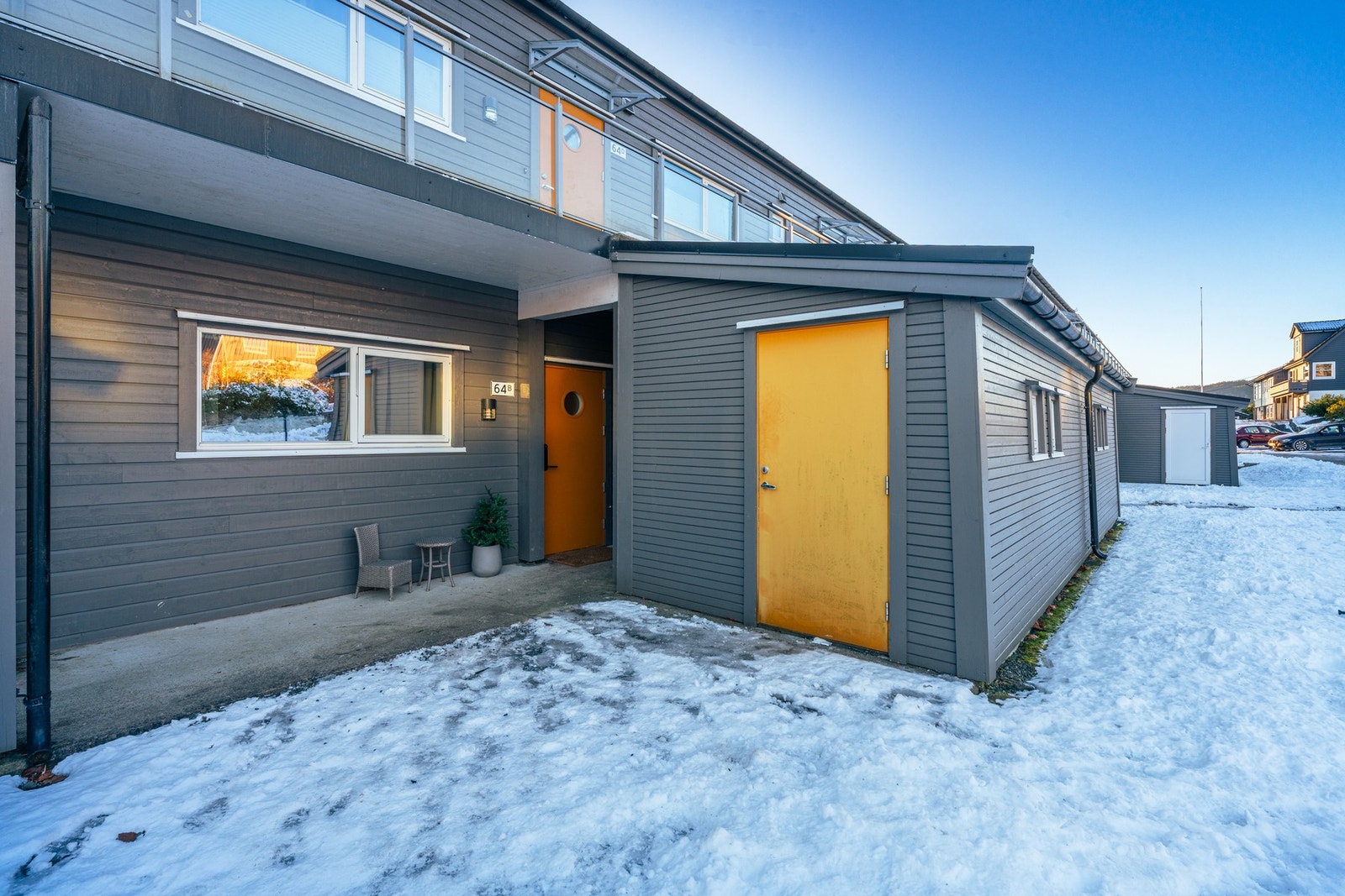 Utvendig sportsbod på 5 kvm Galleribilde