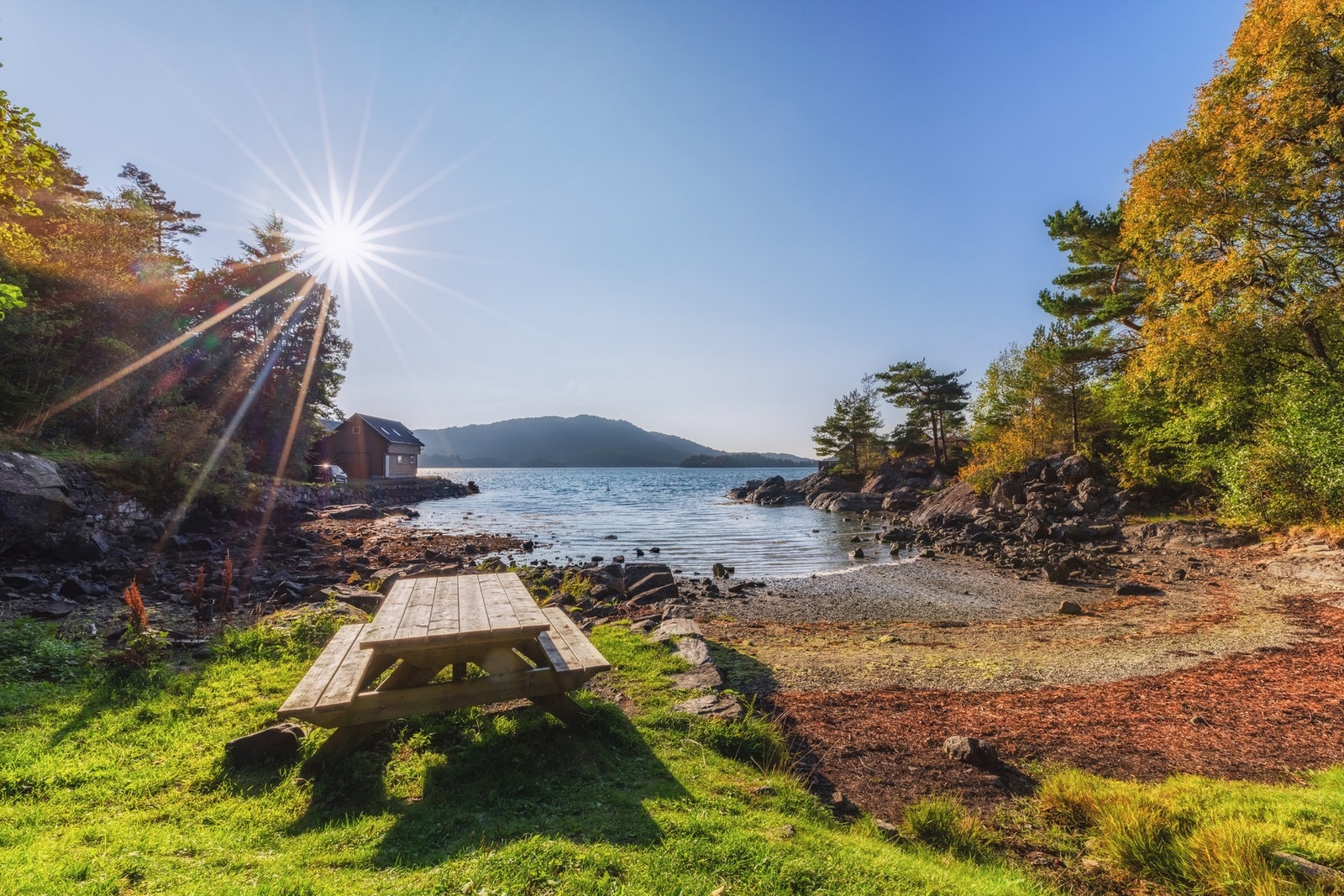 Koselig badeplass i Skeisstøa - Kun få minutters ganger fra leiligheten Galleribilde