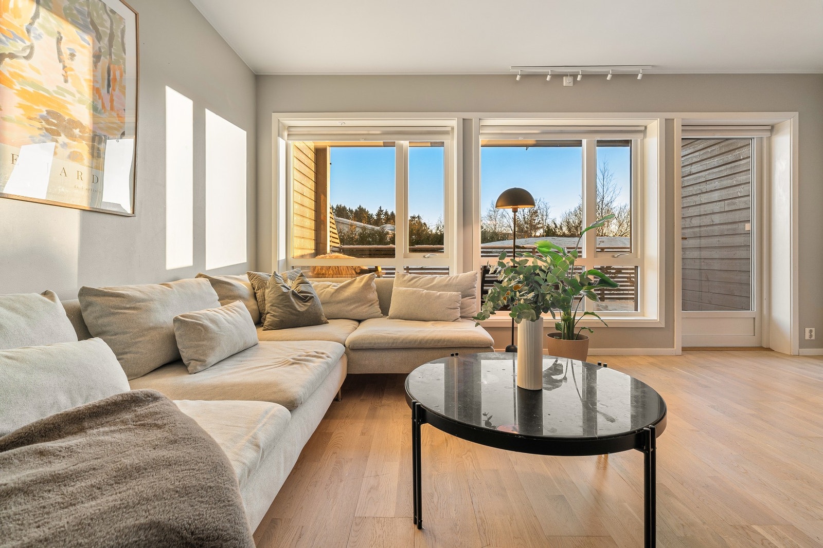 Sameiet består av 24 seksjoner Galleribilde