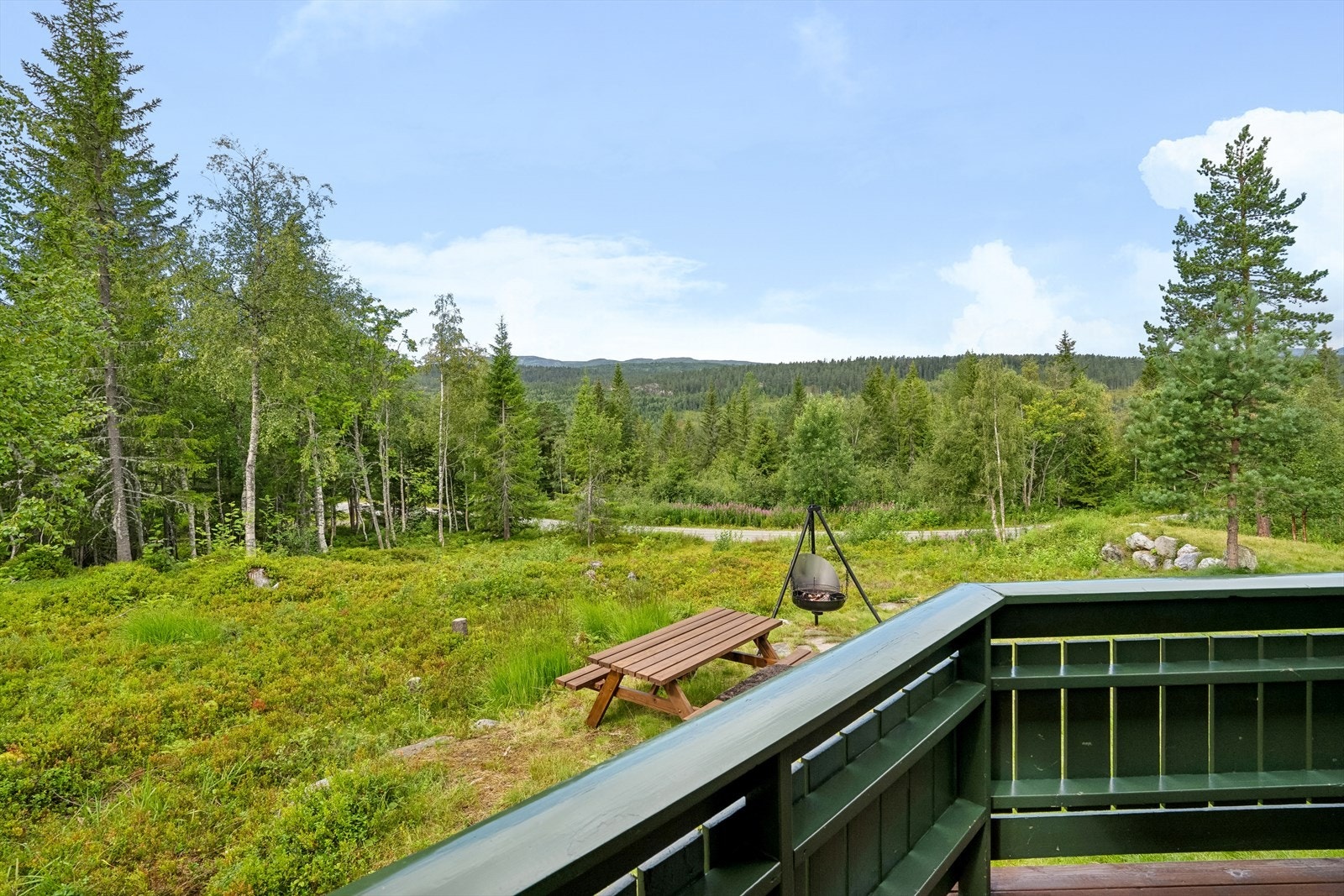 Med denne utsikten ser du langt Galleribilde