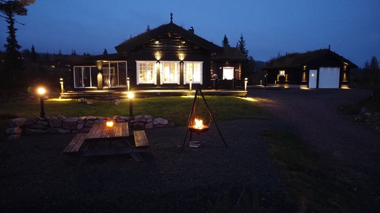 Kveldsbilde Galleribilde