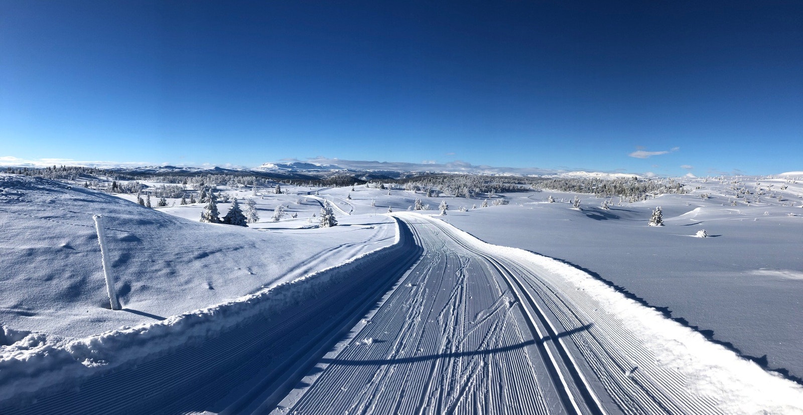 Nyset mot Sangefjell og Hallingskarvet Galleribilde