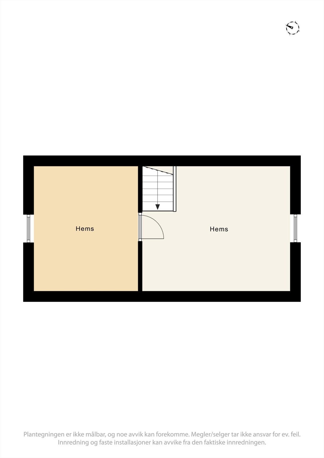 Plantegning hems Galleribilde