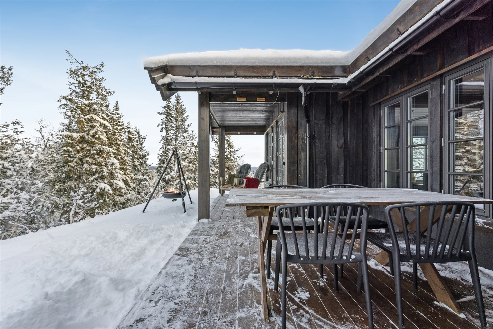 Her har du flere fine uteplasser og velge mellom. Galleribilde