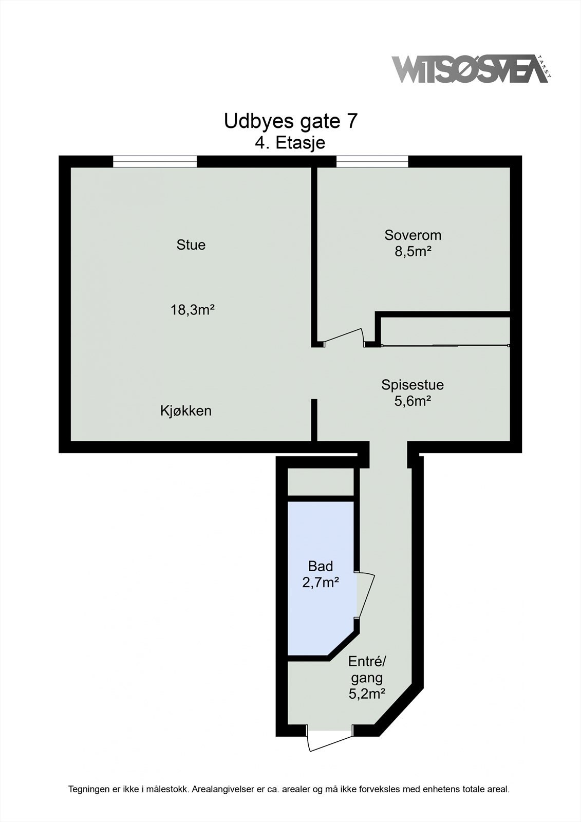 Planskisse. Velkommen på visning! Galleribilde