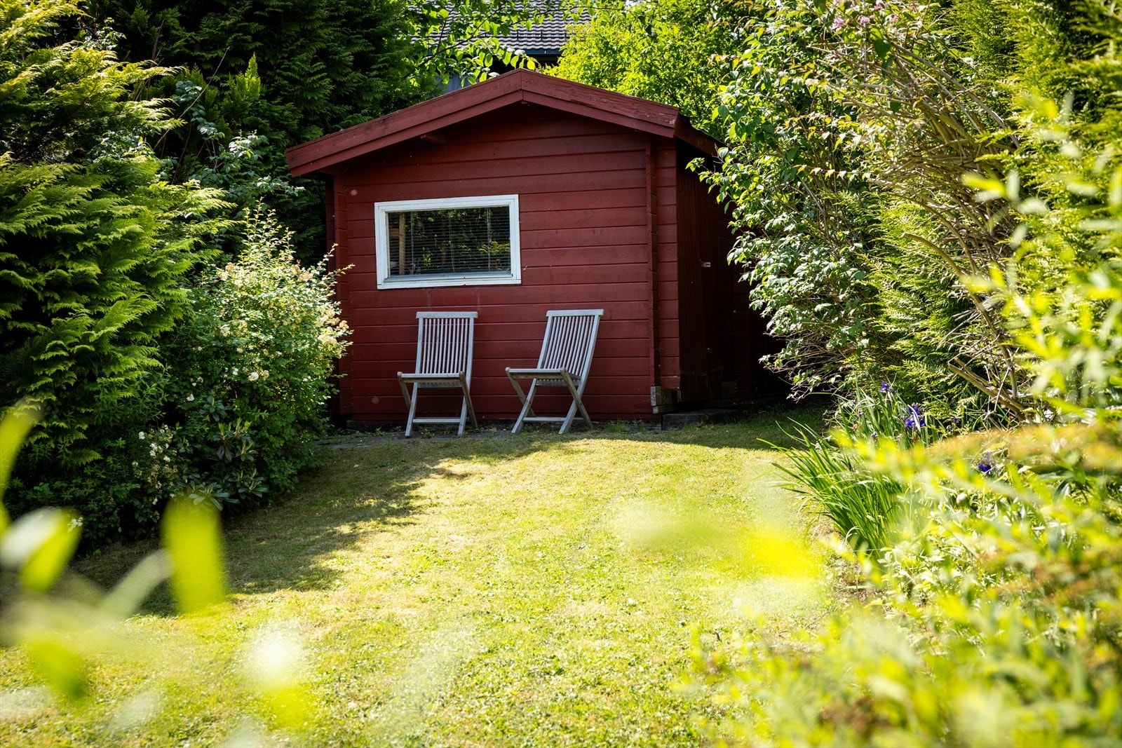 Praktisk utebod på 9 kvm. Galleribilde