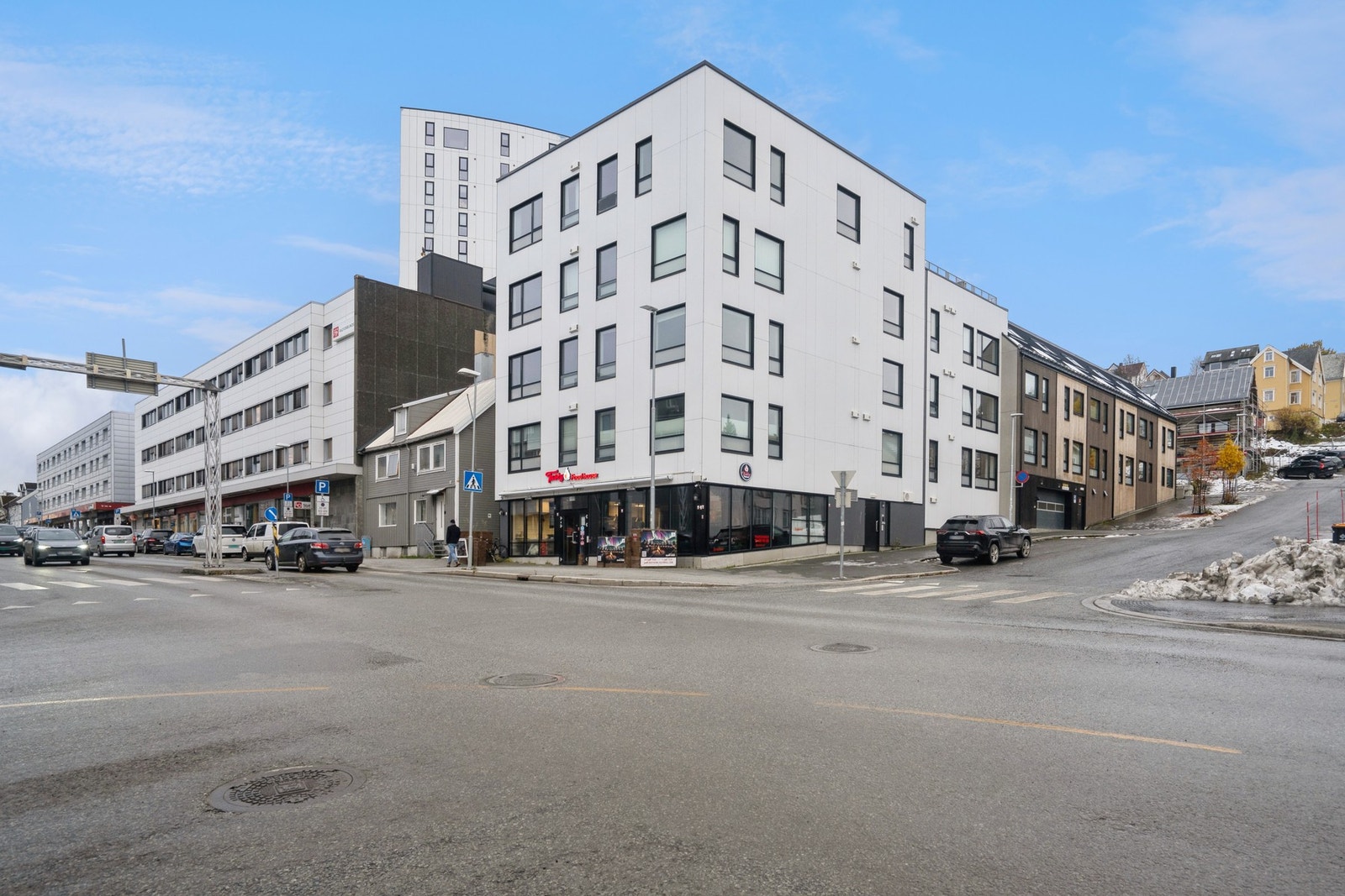 Fasade og area Galleribilde