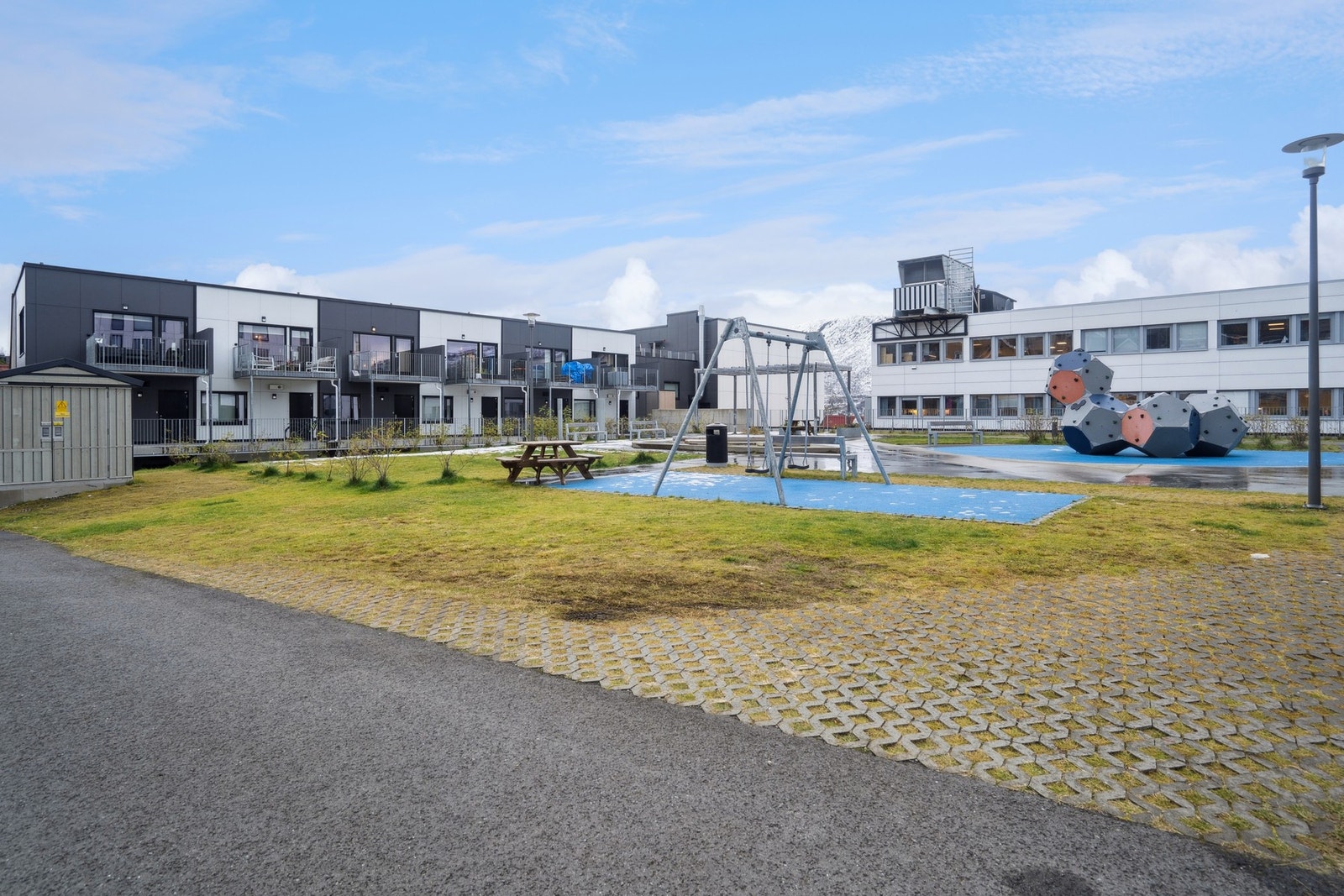 Fasade og area Galleribilde