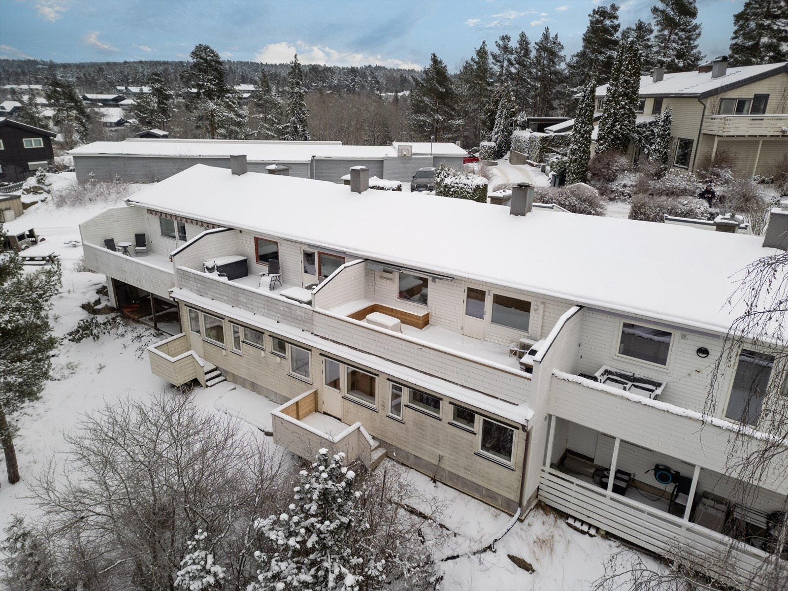 Oversiktsbilde av huset. Galleribilde