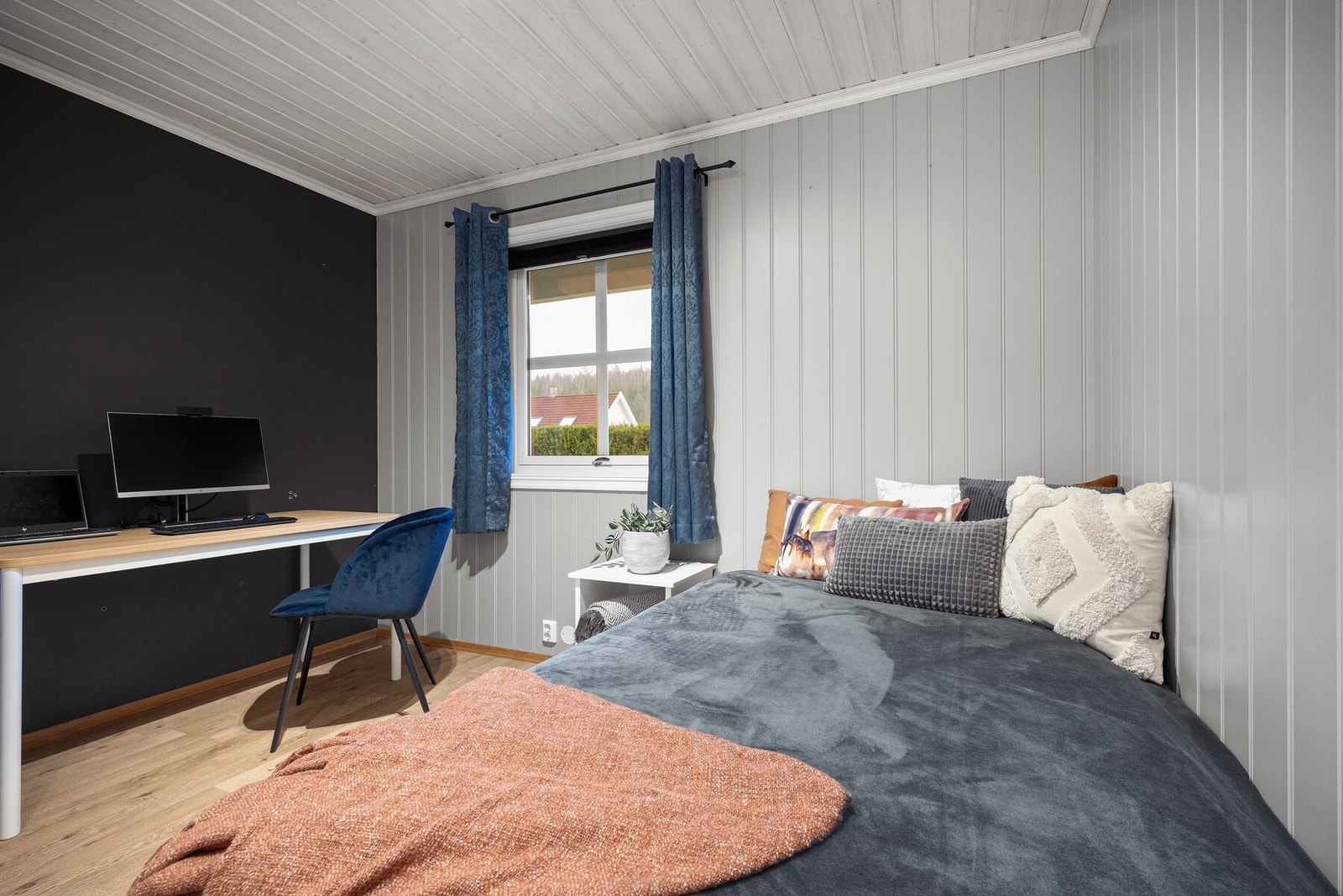 Disse rommene er velegnet som barnerom, gjesterom eller kontor. Galleribilde