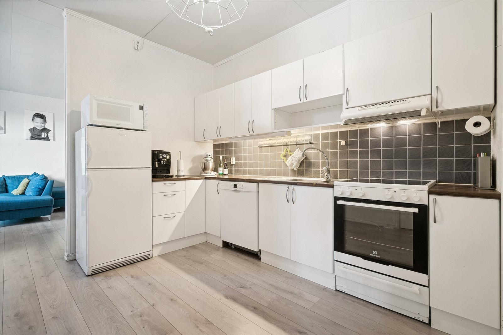 Hvitevarer på kjøkkenet medfølger. Galleribilde