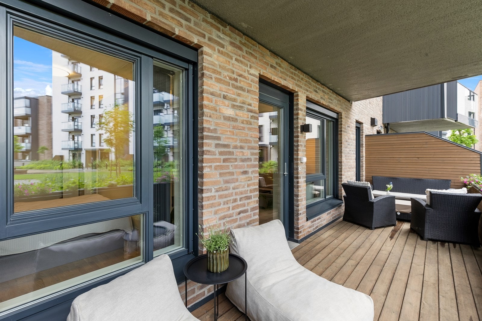 Her kan man samles for mange flotte sommerdager. Galleribilde