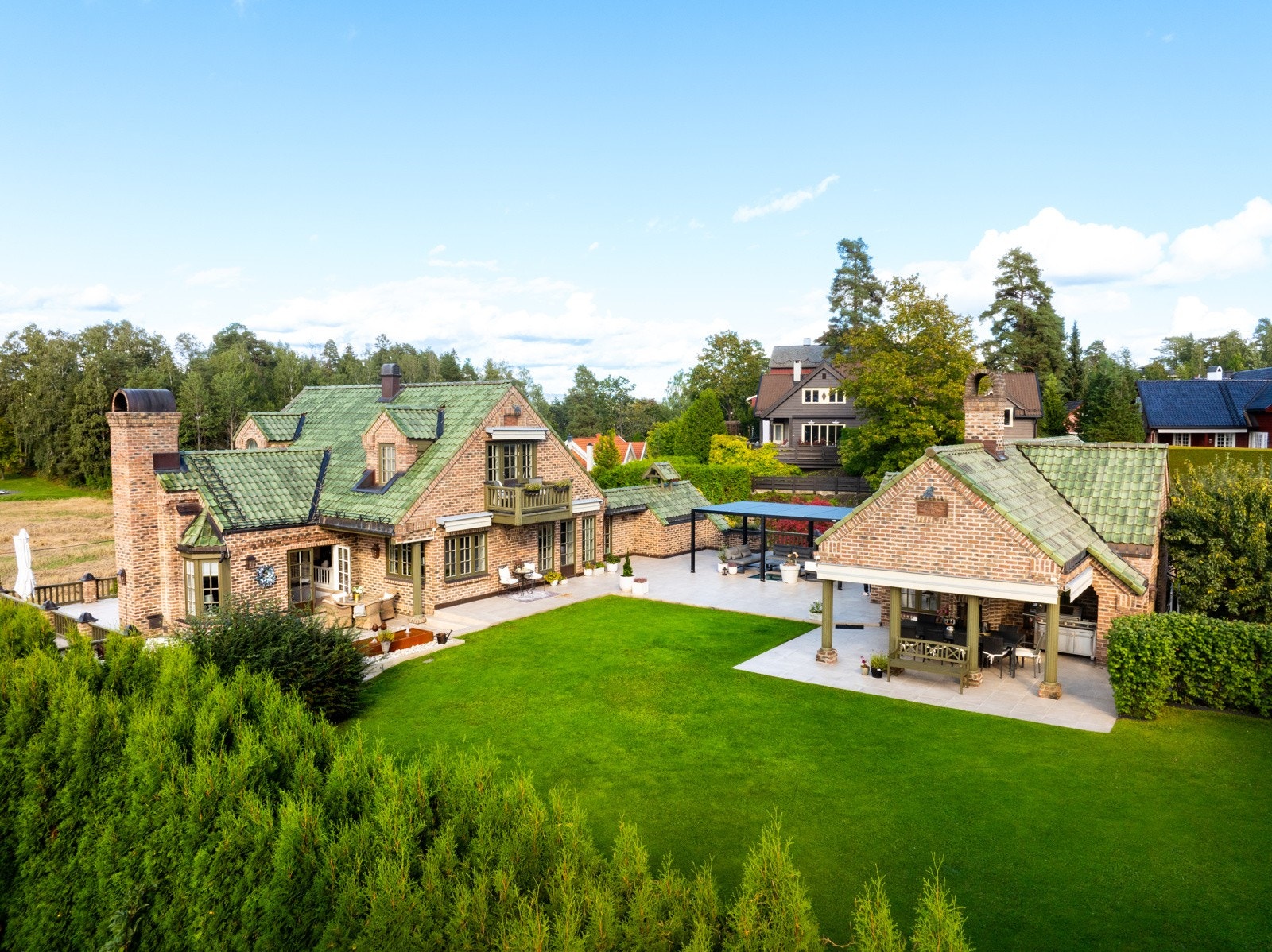 Hagen oppleves som særdeles skjermet og privat. Galleribilde