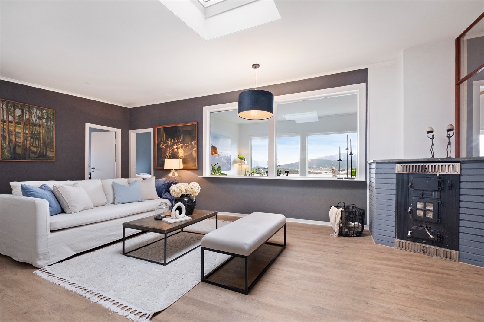 Tv-stue. Galleribilde