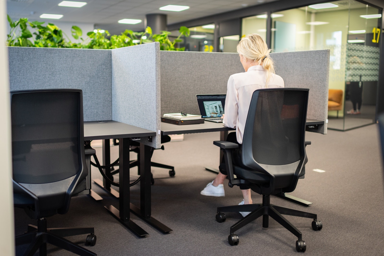 Referansebilde fra 3.etg i bygget Galleribilde