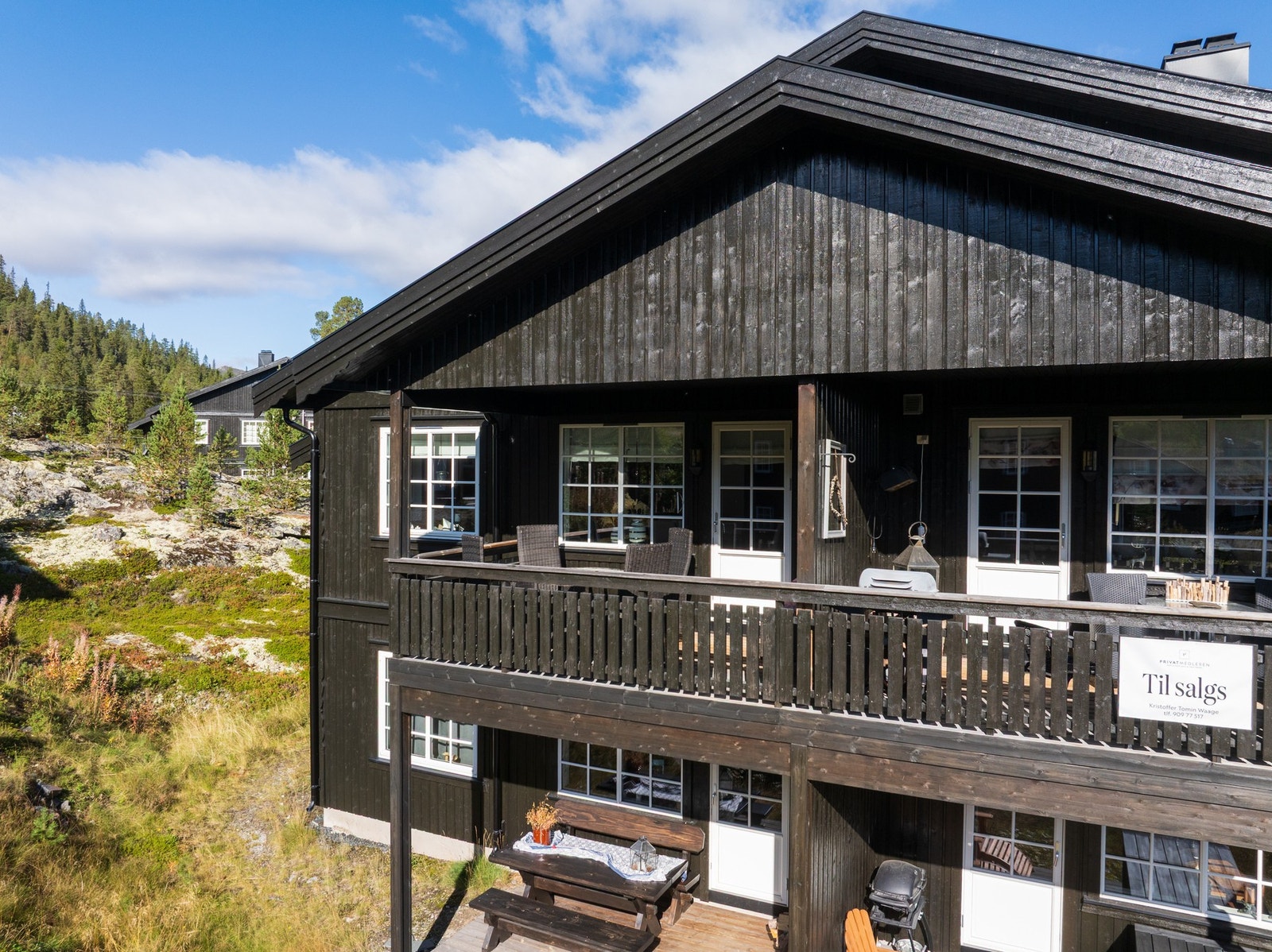 Overbygd balkong Galleribilde