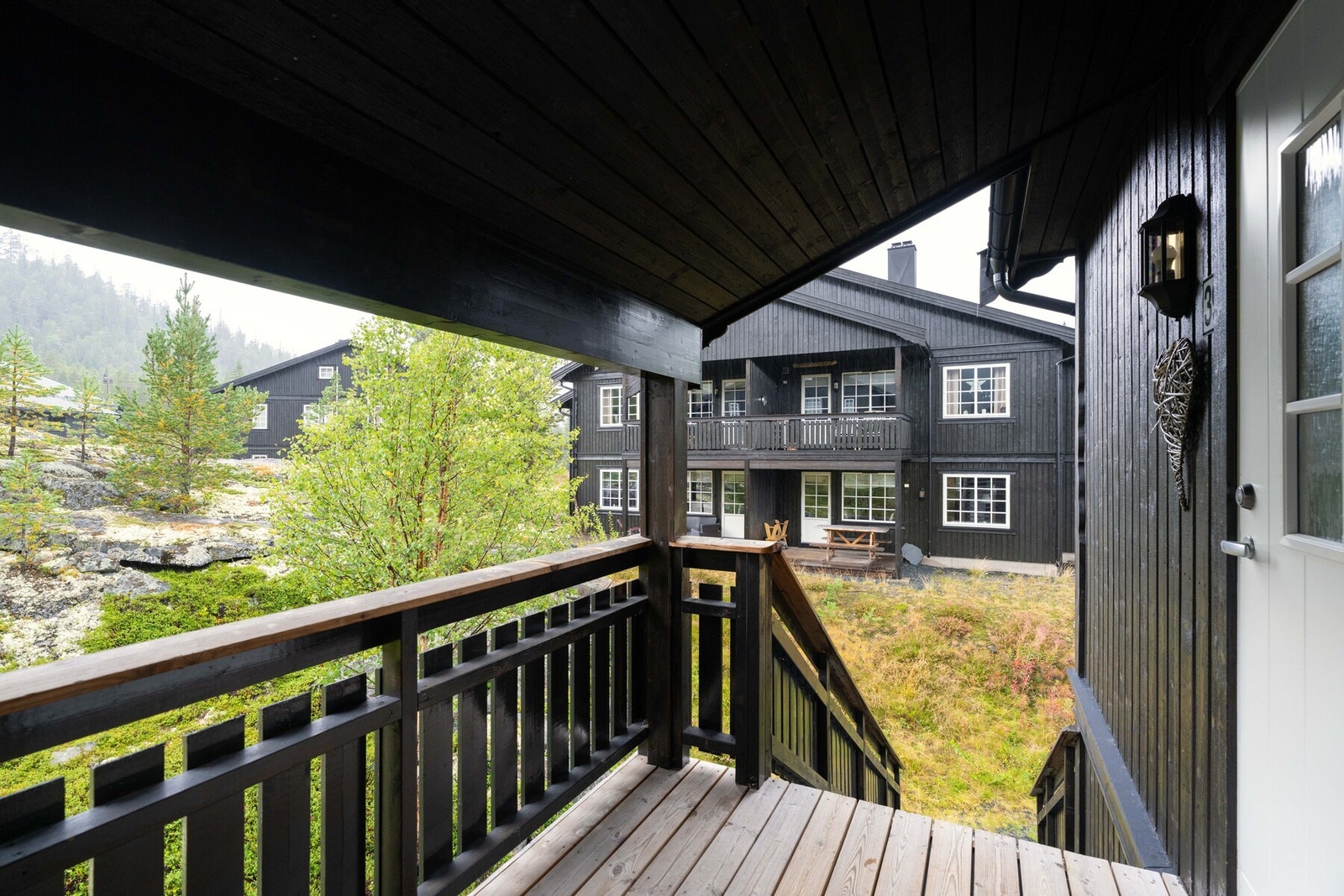 Overbygd inngangsparti Galleribilde