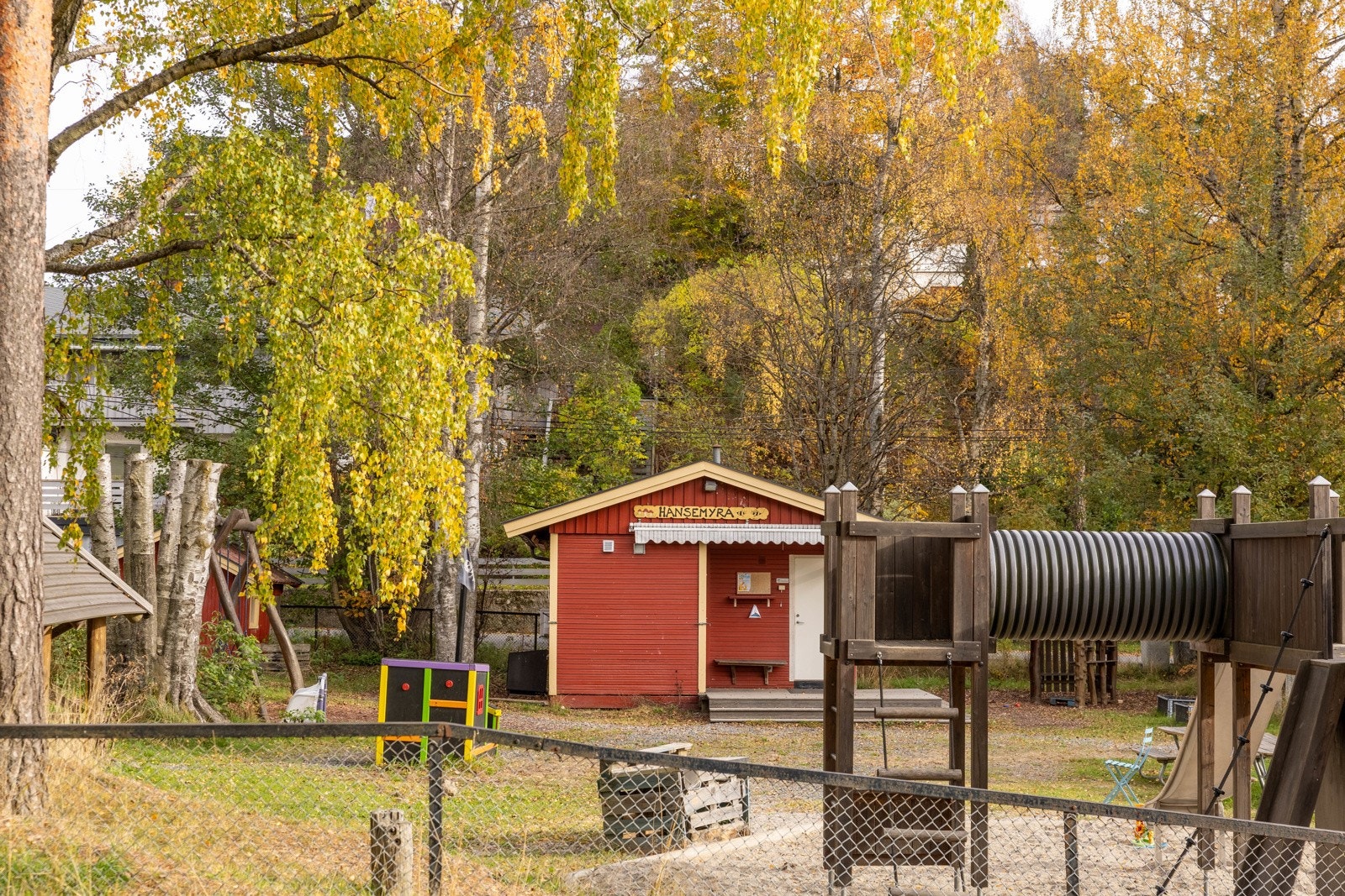 Barnehagen i Hansemyrparken.