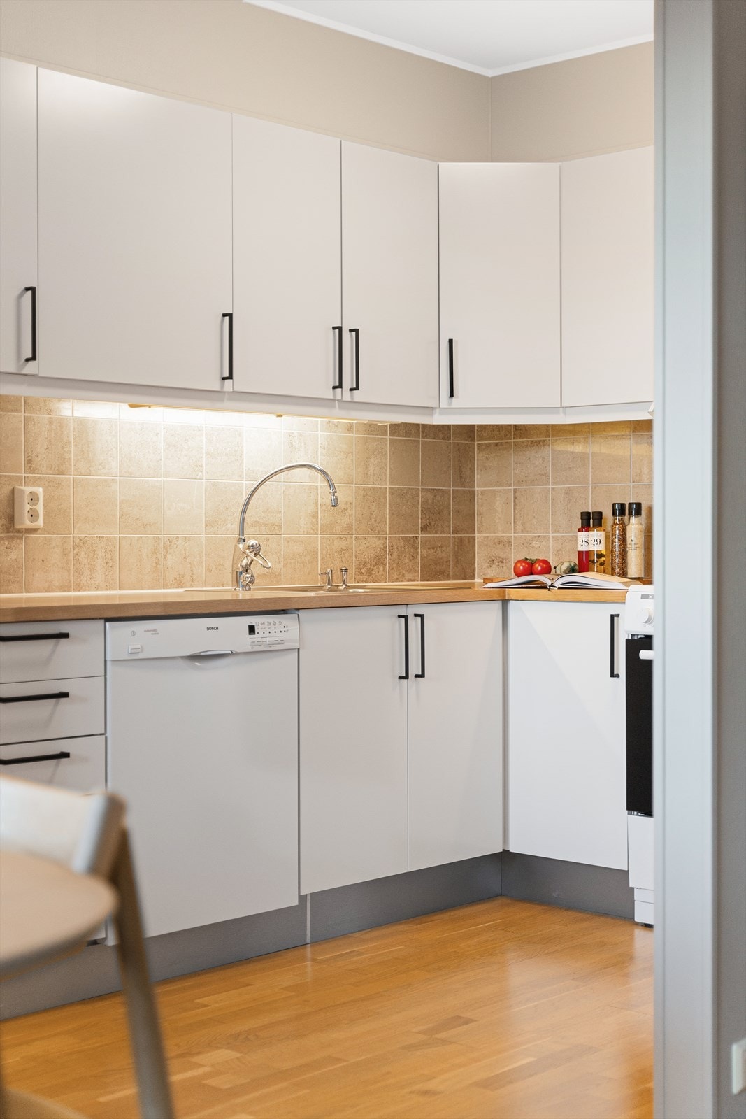 Montert vannsikringsventil ( waterguard ) i desember 2025 på kjøkken. Galleribilde