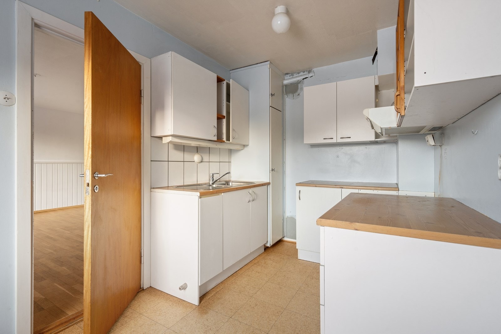 Her er det potensial for å sette ditt eget preg på og tilpasse kjøkkenet etter egne behov. Galleribilde