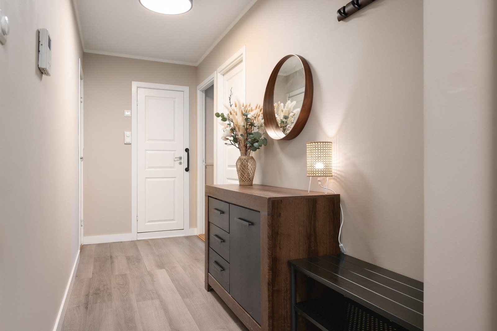 Varmtvann og internett er inkludert i felleskostnadene. Galleribilde