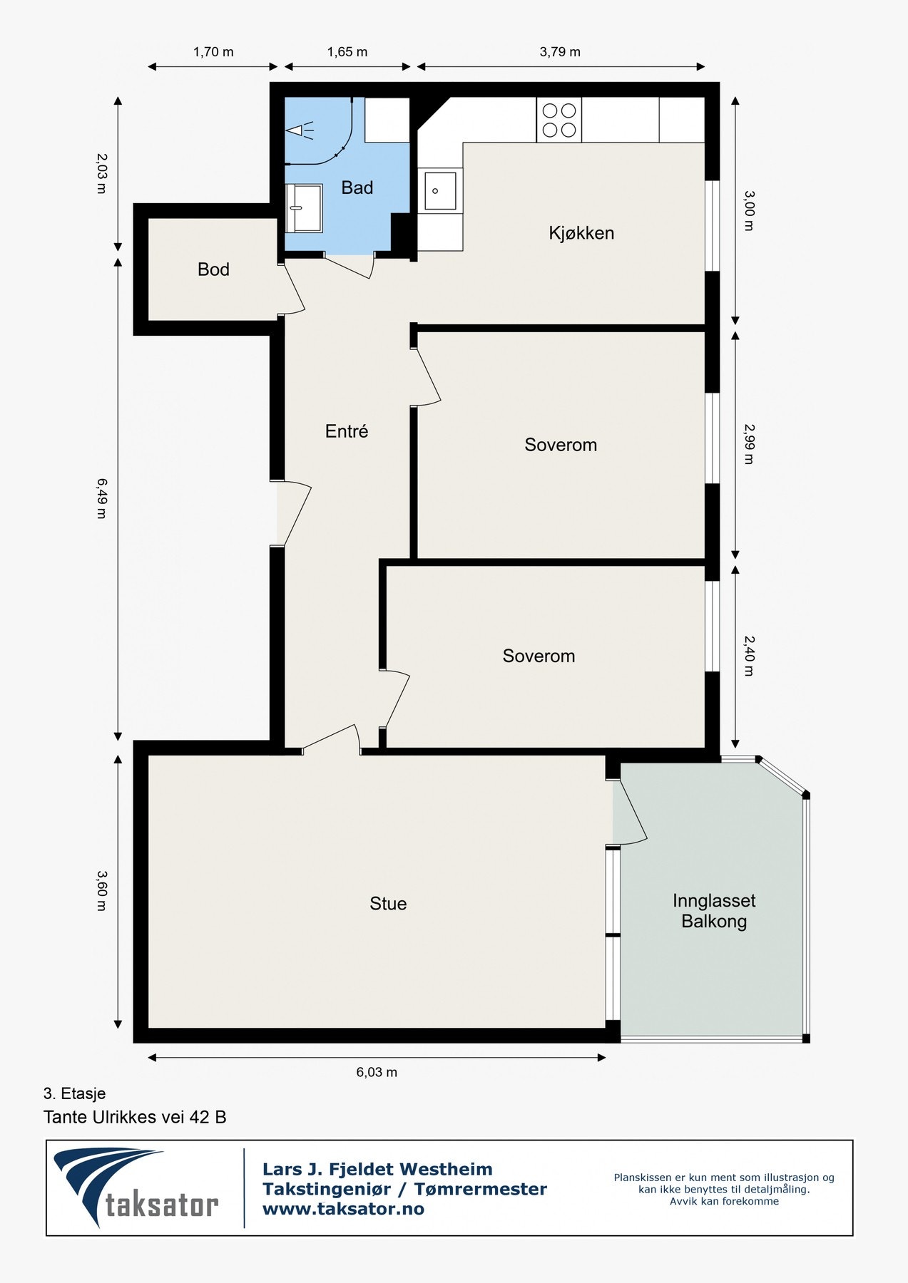 Plantegning. Galleribilde