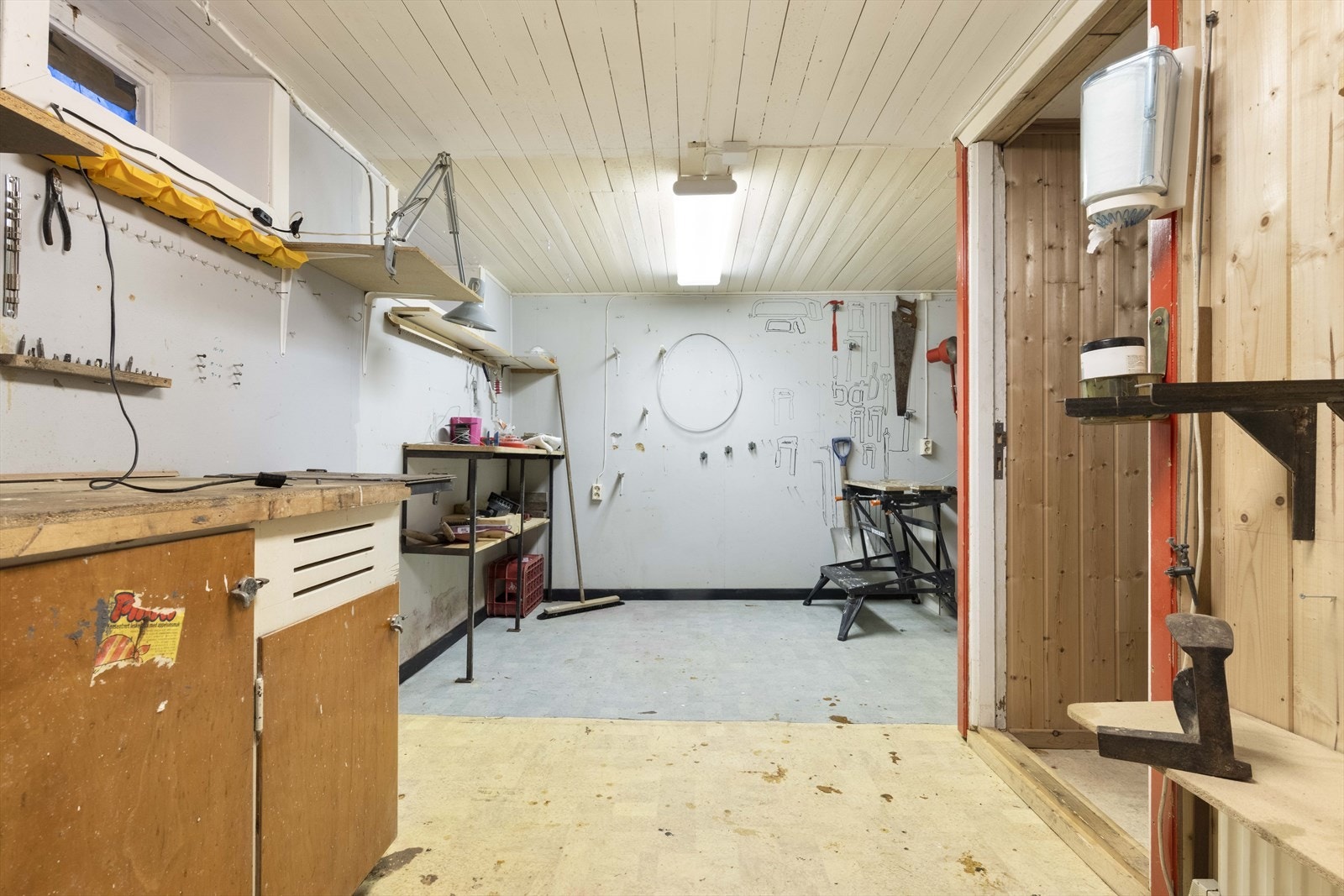 Bod i kjellar Galleribilde