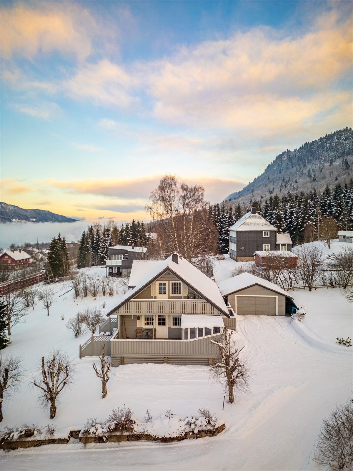 Dronefoto Galleribilde