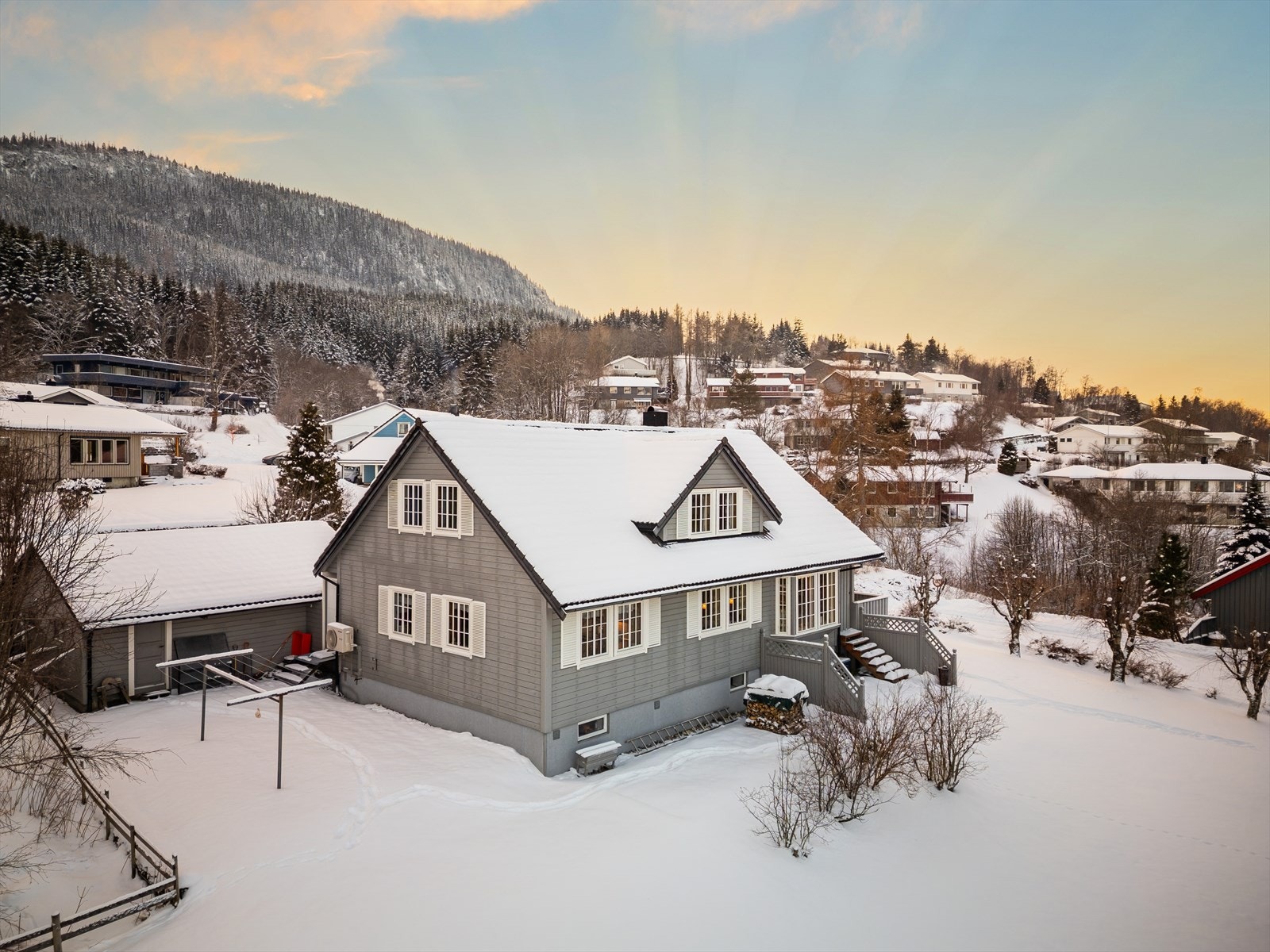 Dronefoto Galleribilde