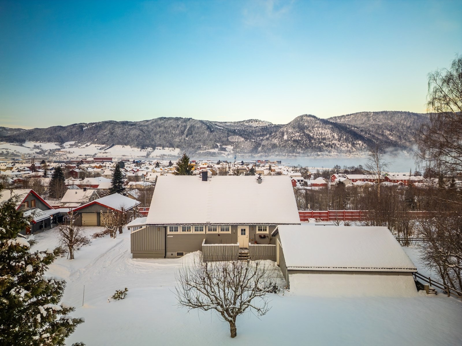 Dronefoto Galleribilde