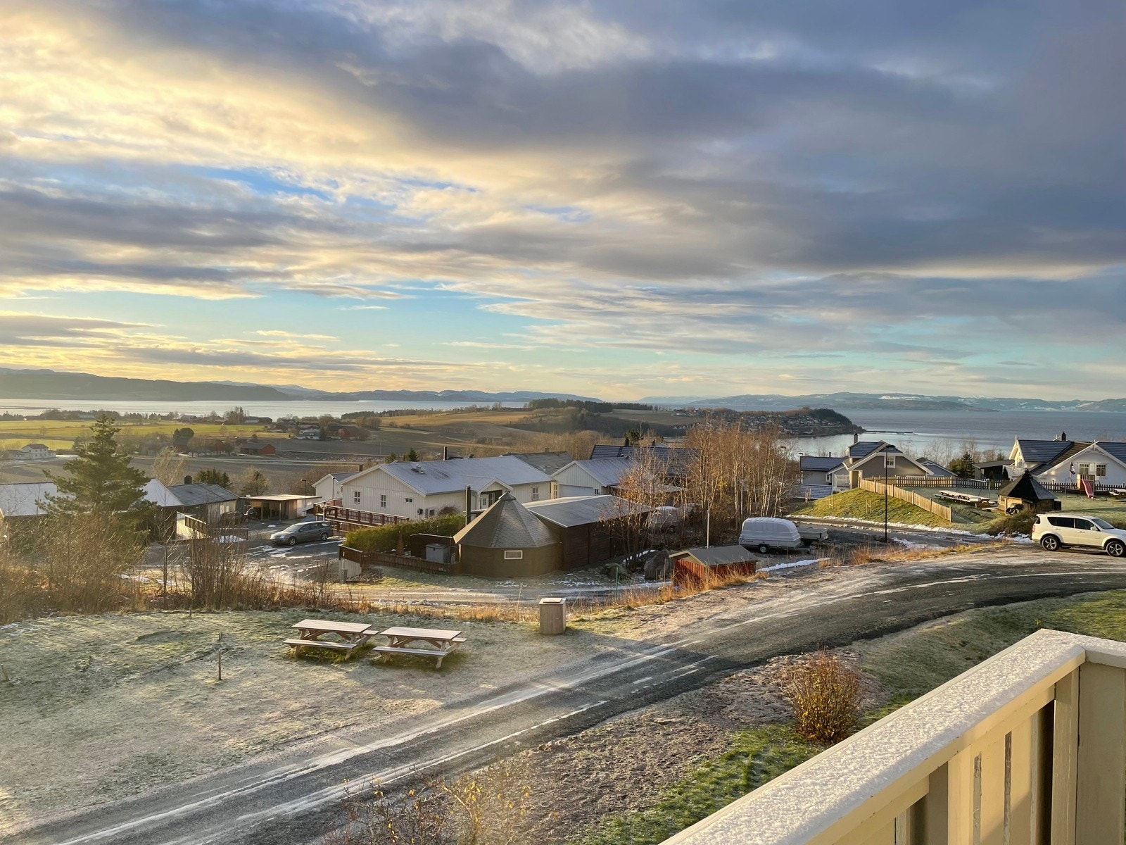 Utsikt fra veranda Galleribilde