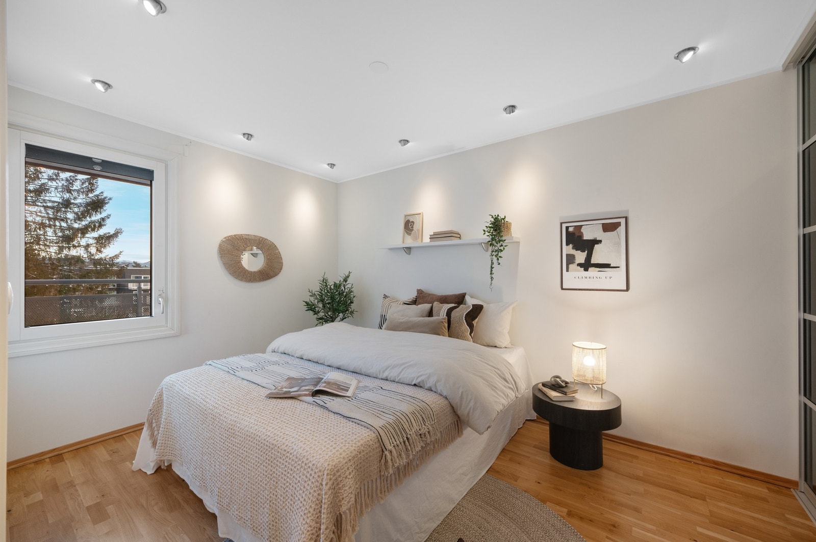 Hovedsoverommet ligger i hovedetasjen Galleribilde